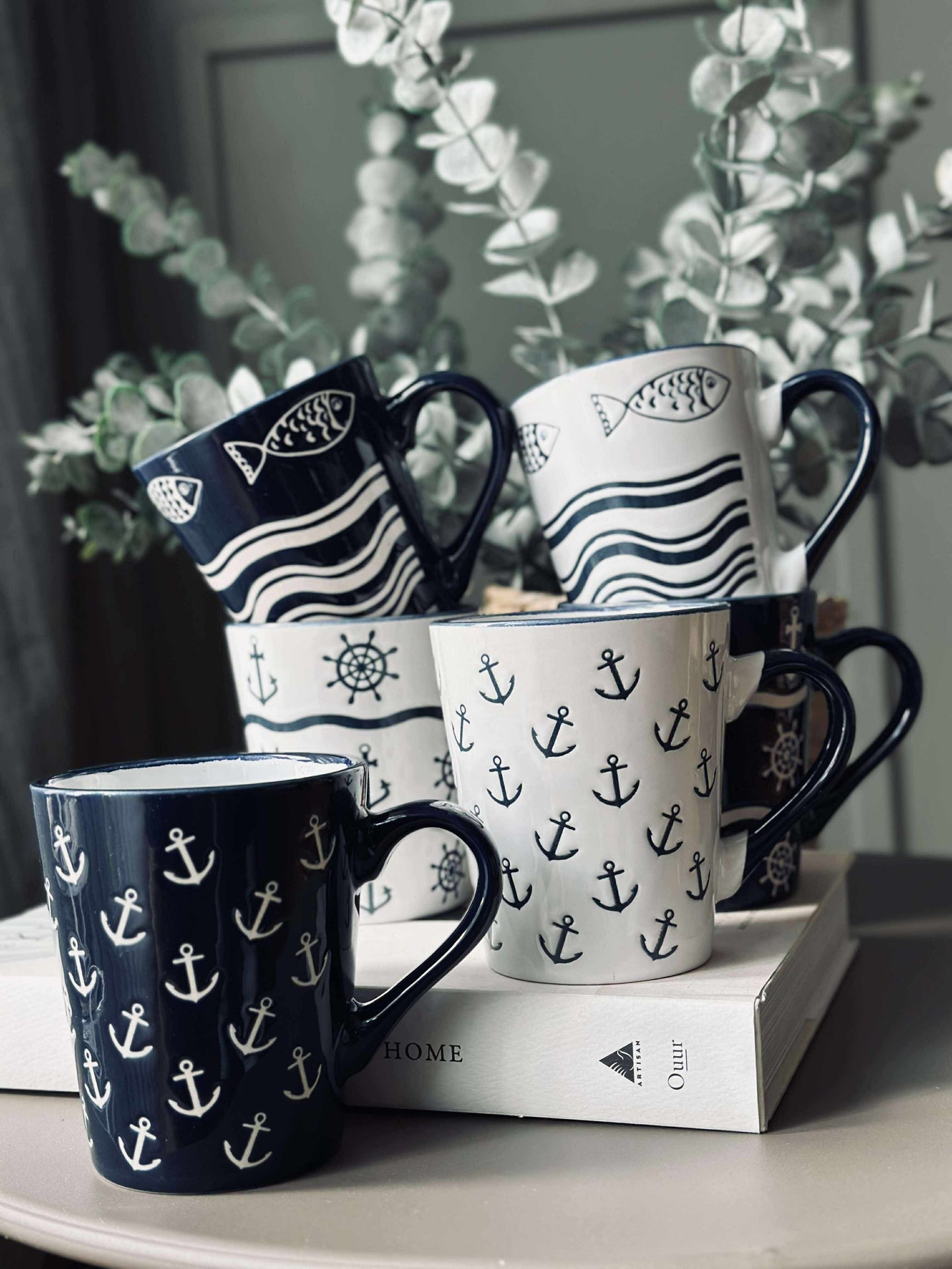 Mugg i stengods – Maritime MIX