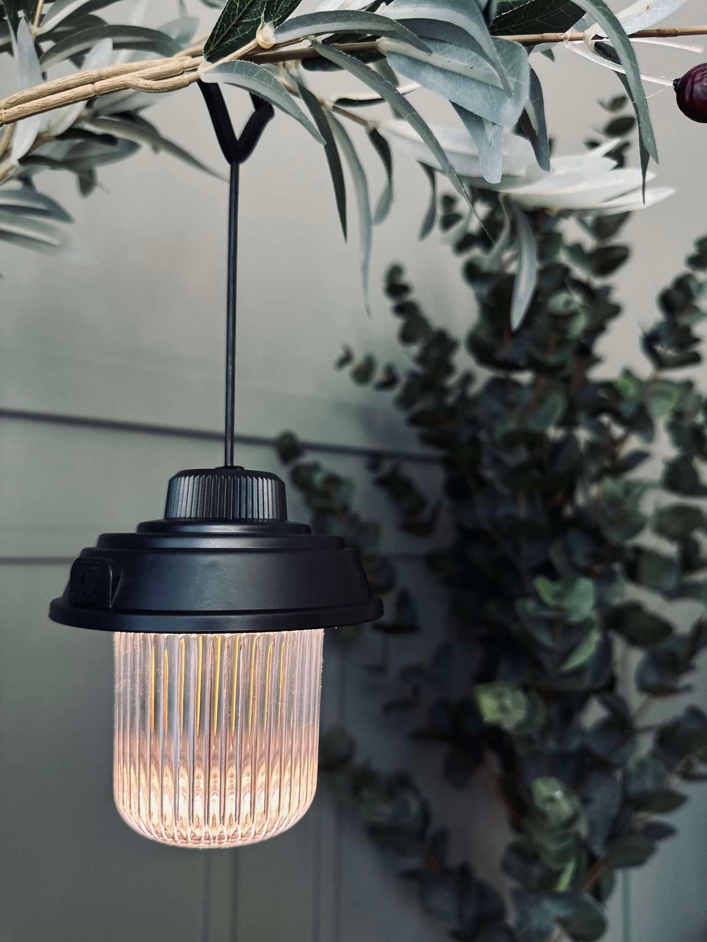 Campinglampa med sladd - Color mix