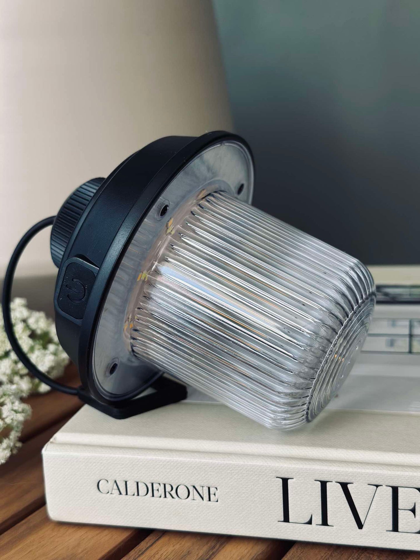 Campinglampa med sladd - Color mix