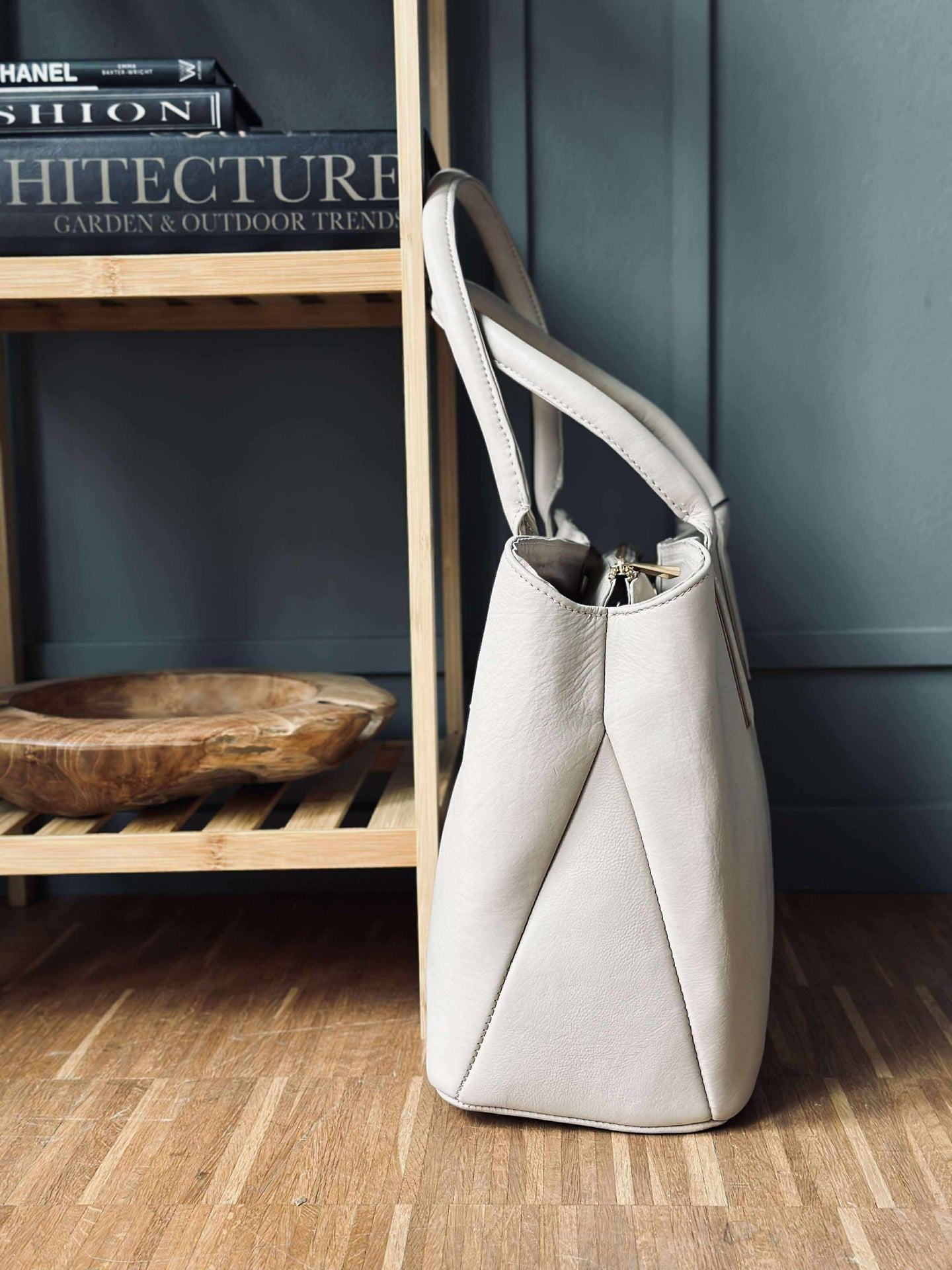 Arbetspåse / shopper – Mjuk sand