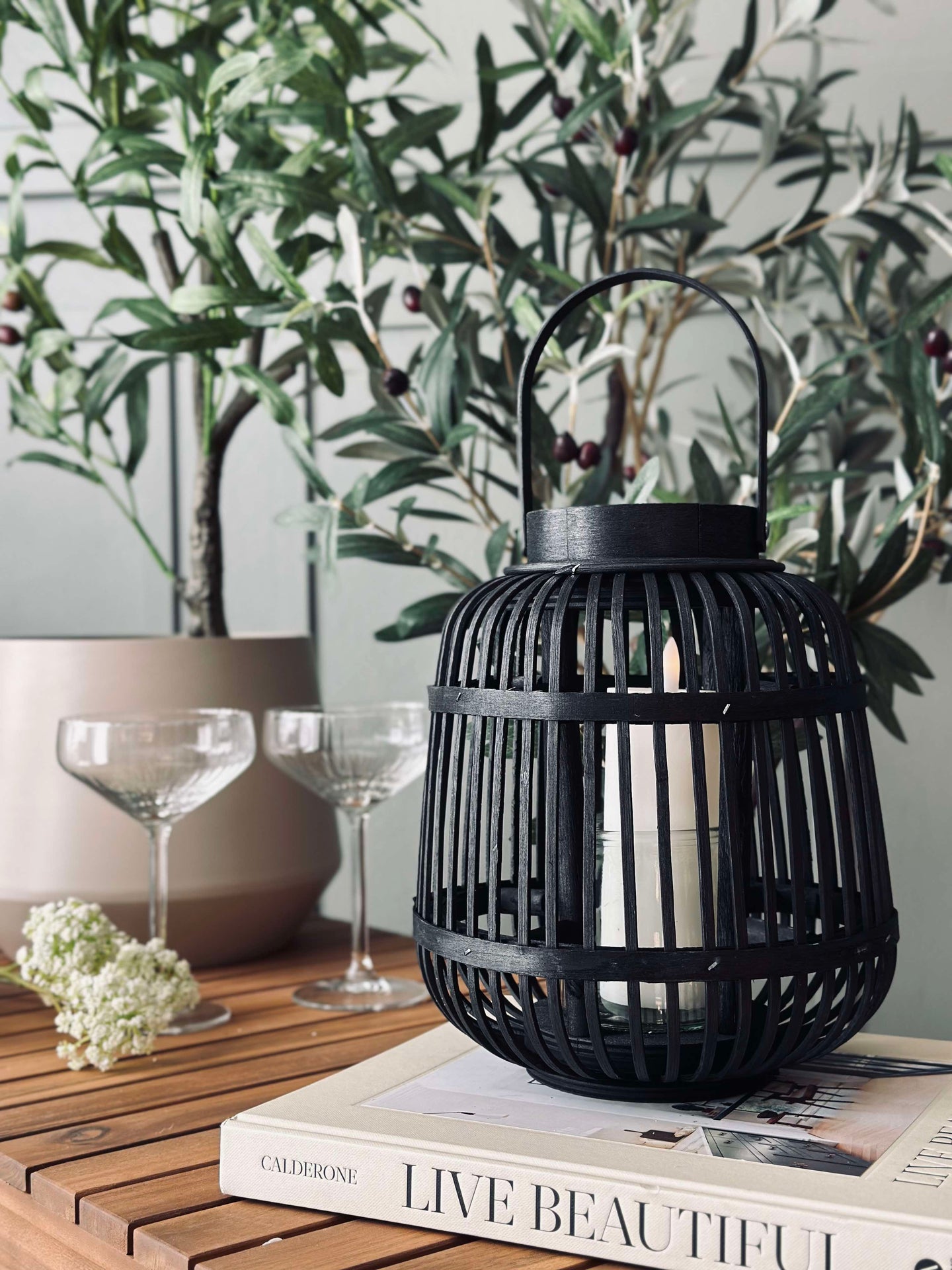 Lykta JUDITH - Svart