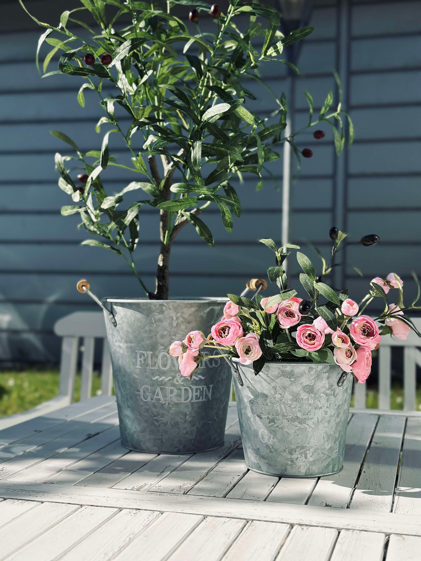 Blomkruka - Zink small