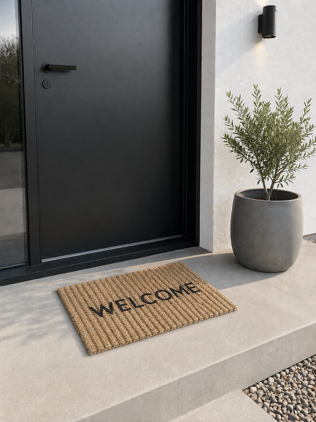 Dörrmatta WELCOME - kokos 40 x 60 cm