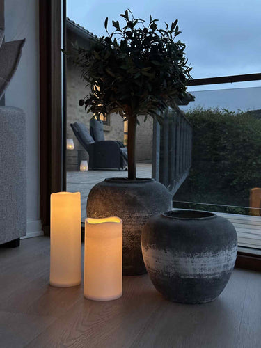 Solblockljus - H 30cm