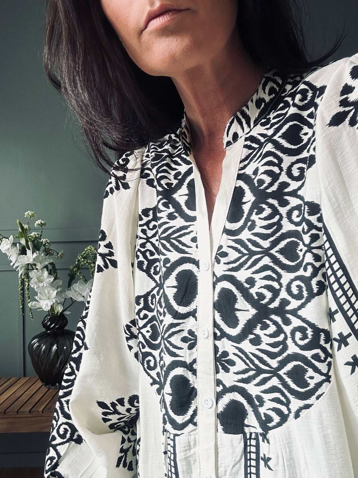 Klänning Beige - Boheme cotton