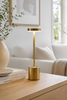 LED bordslampa KELLY Gold - uppladdningsbar