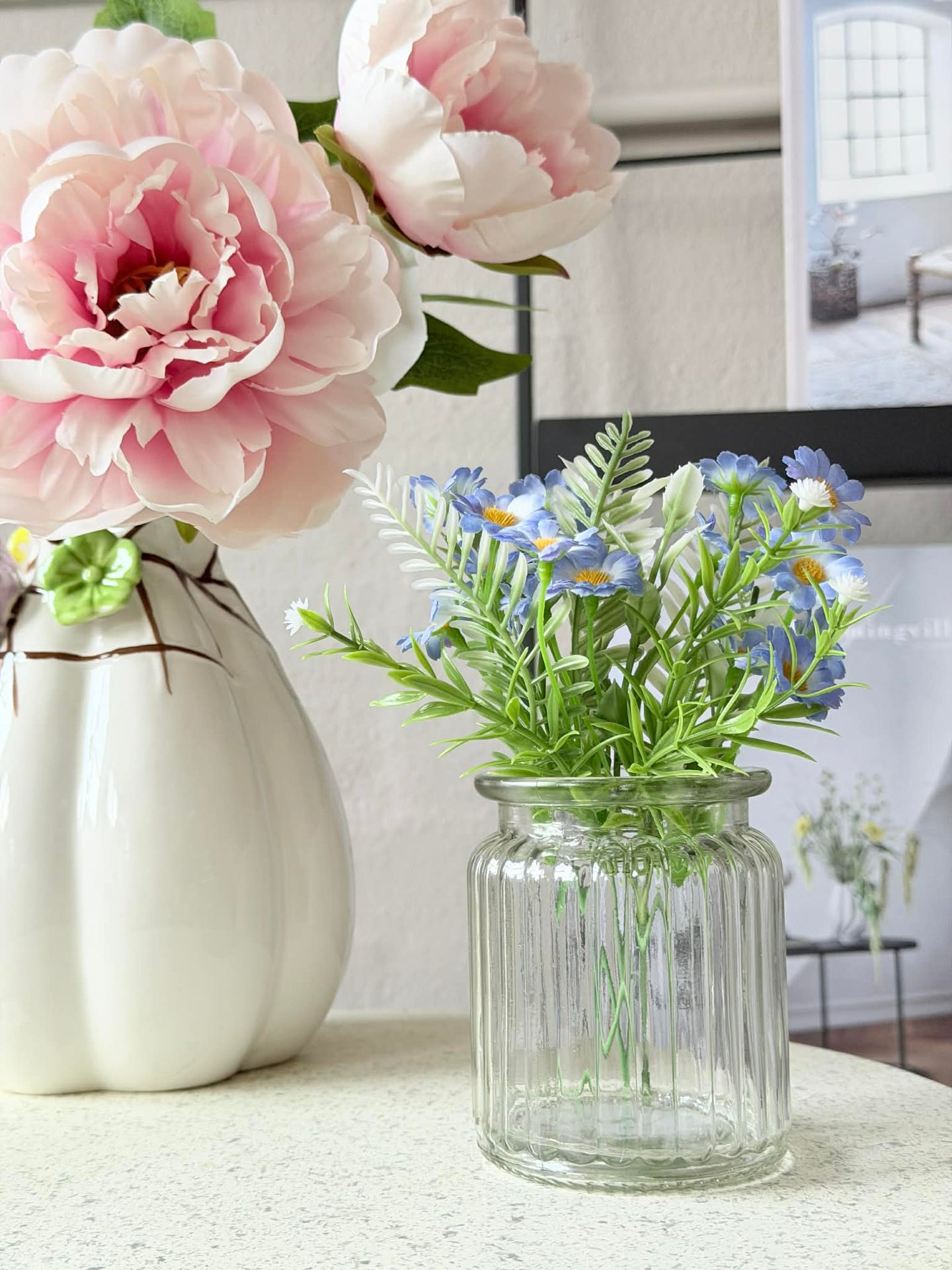 Blommor i vas - Flera färger