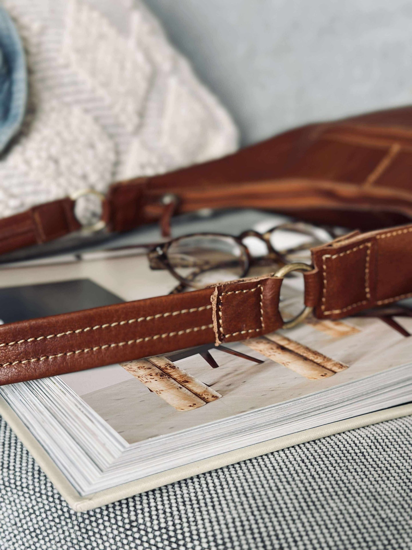 Axelväska Alicia - Cognac