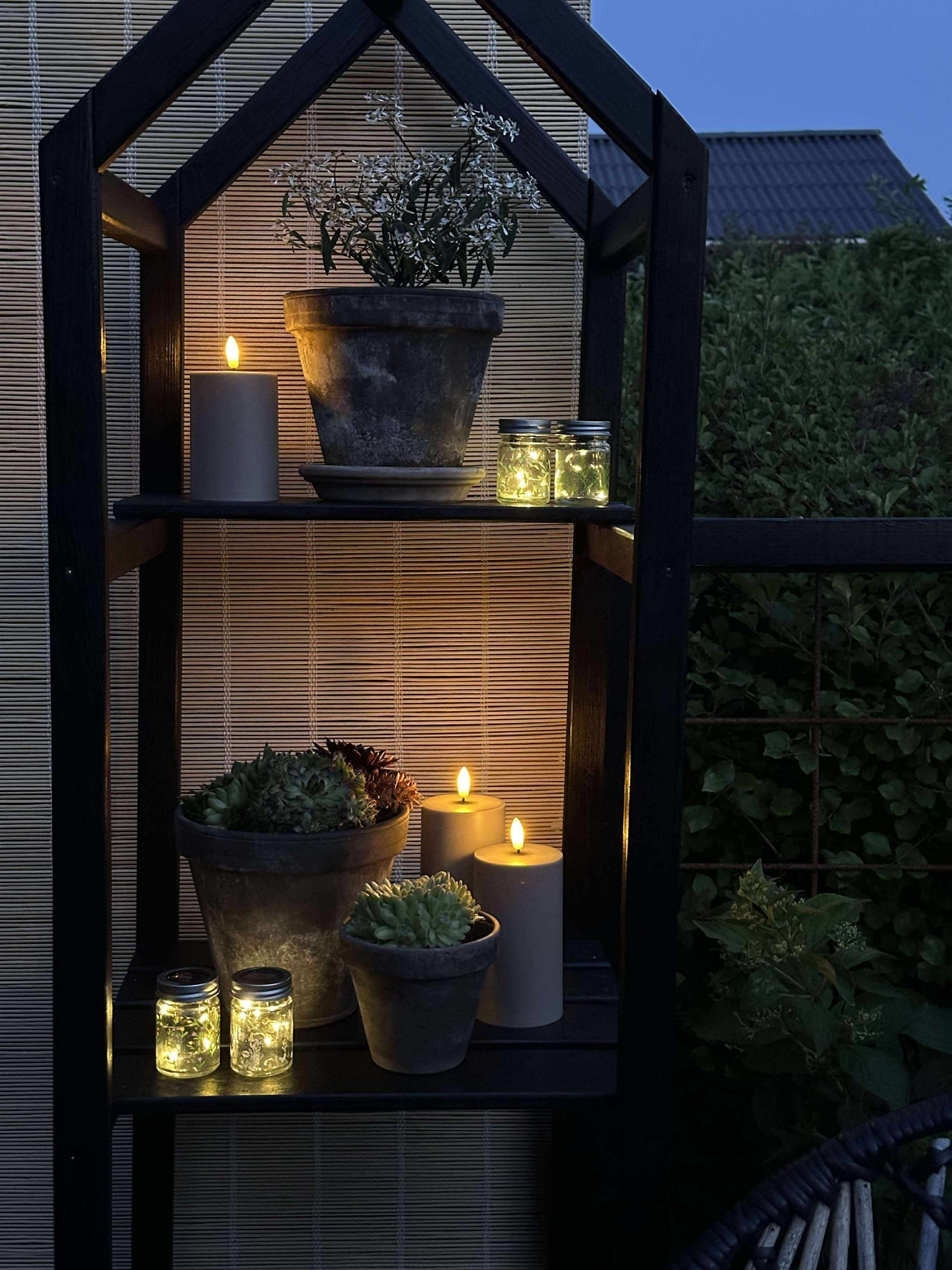 Mini Lykta med solceller - MIX