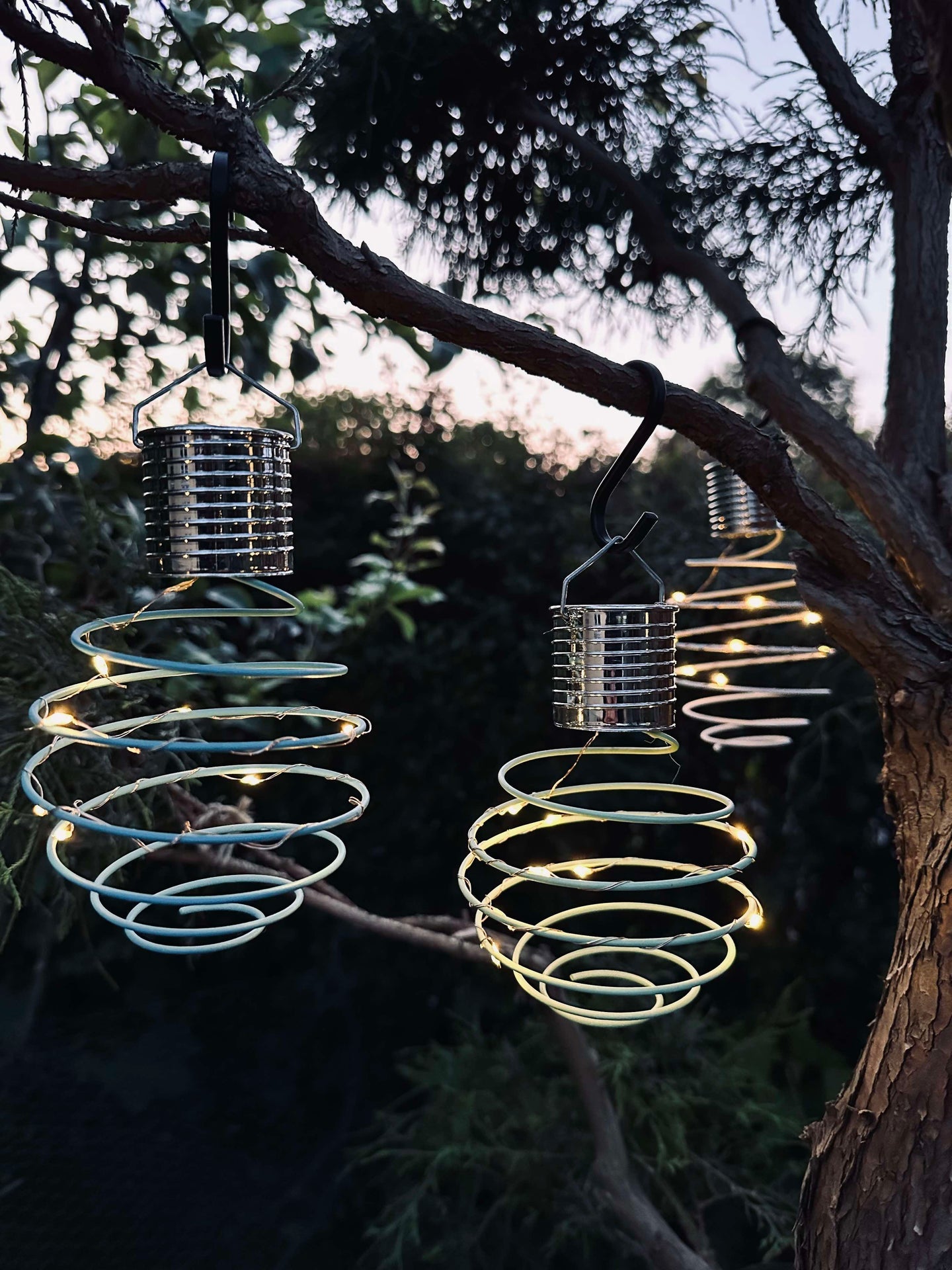 Spiral COLOR med solceller - Mix