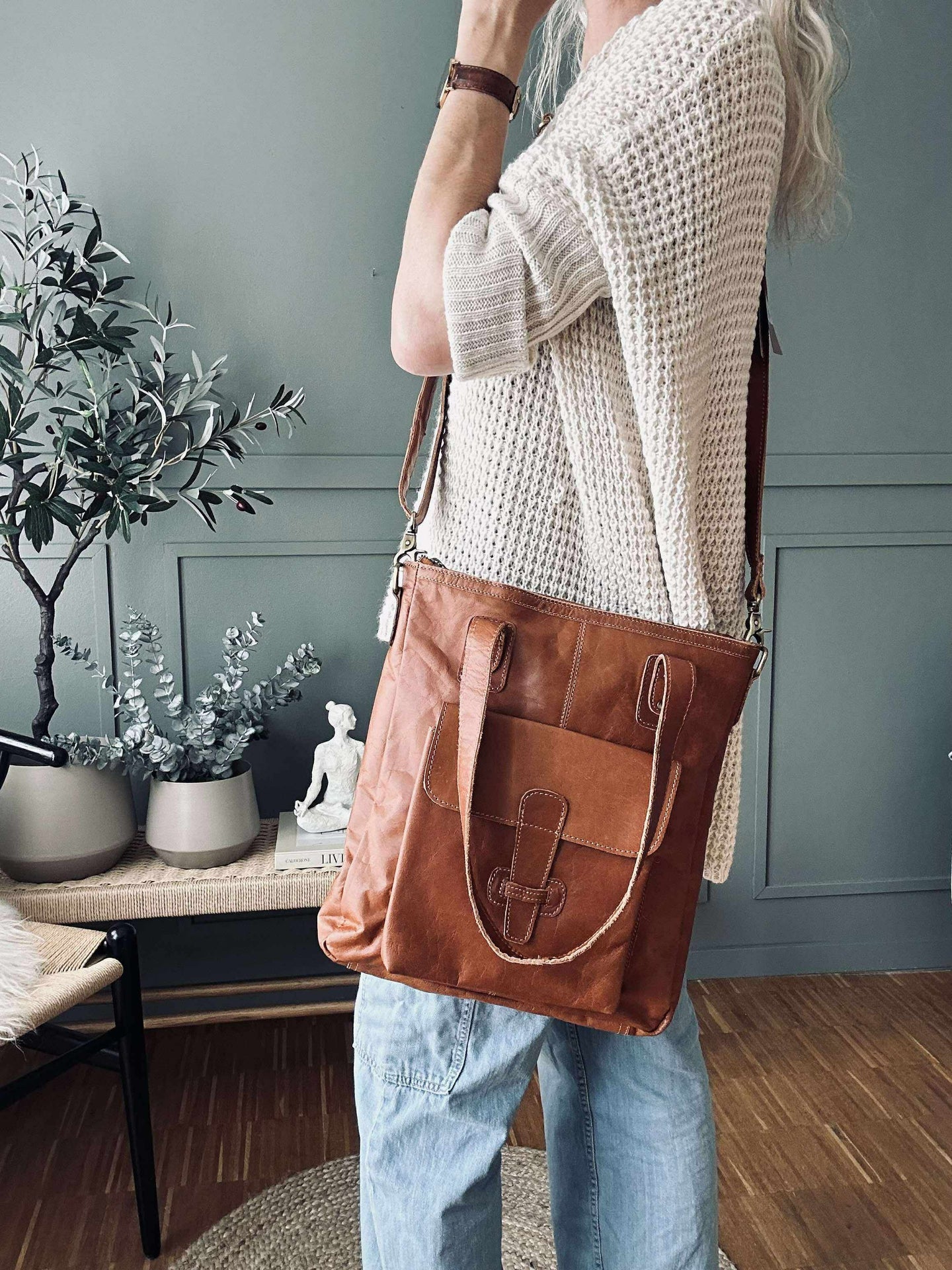 Shopper Amalie - Cognac