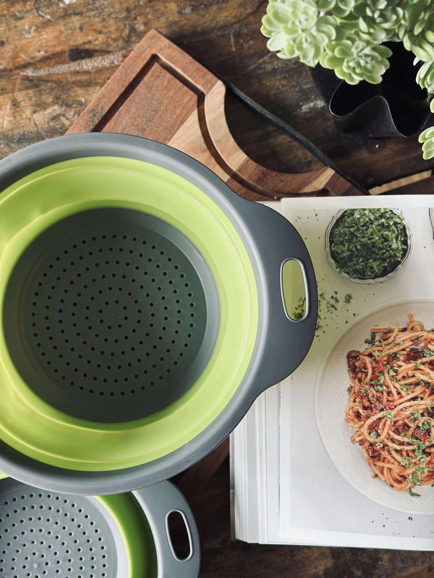 Hopfällbar sil - Set med 2 st.