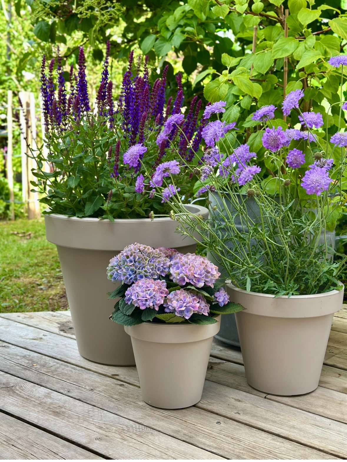 Kruka dia 20cm - Återvunnen Beige
