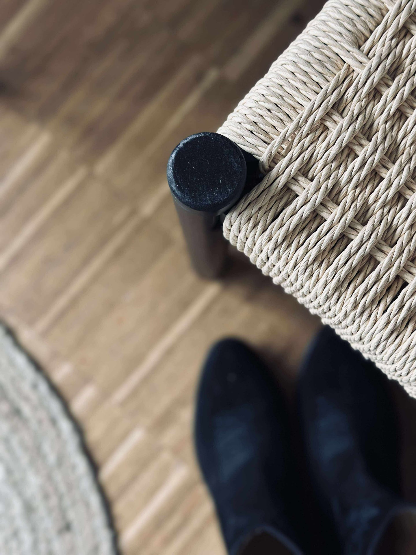 Pall Bok natur / svart