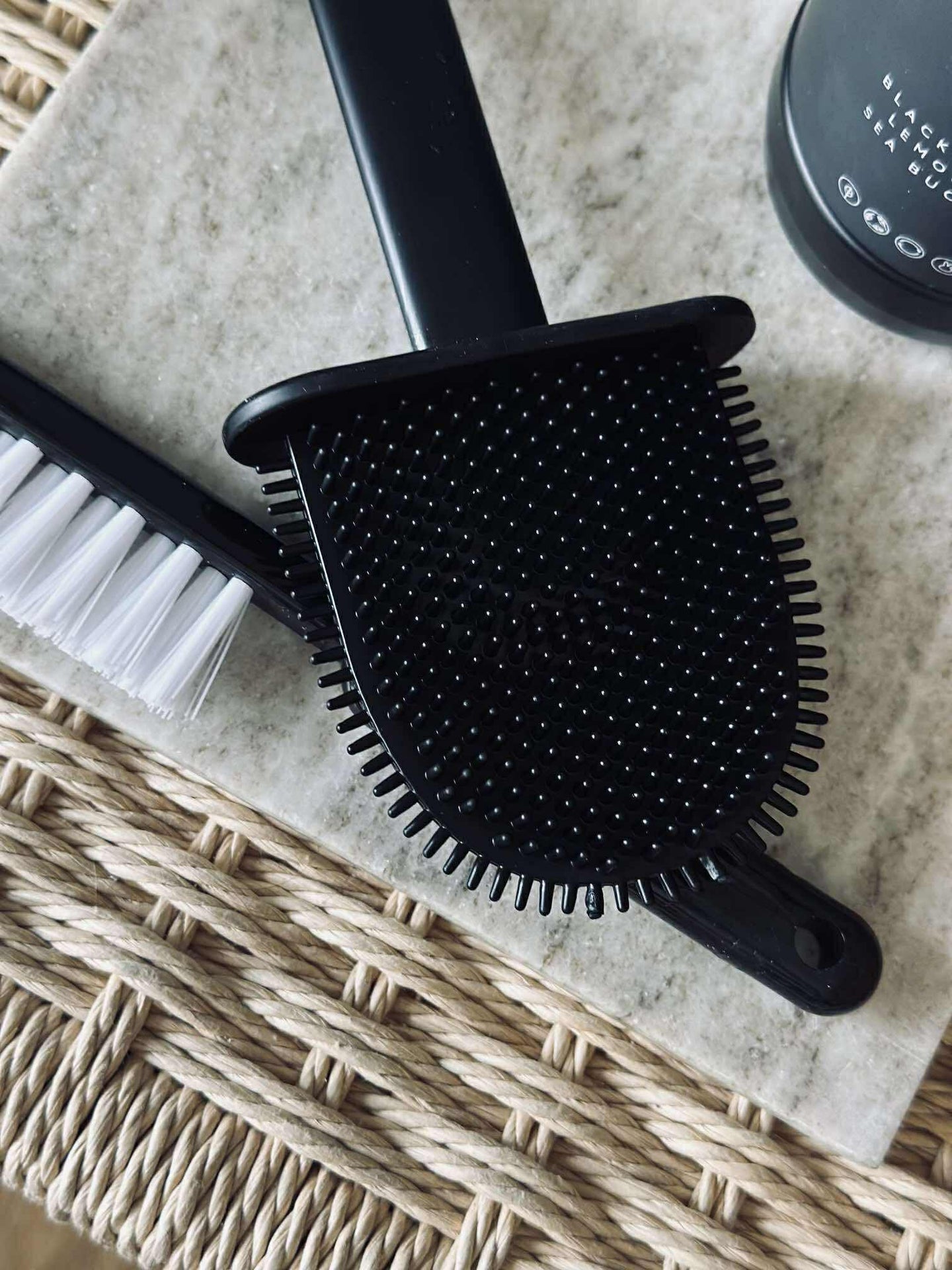 Toalettbörste Silikonset med 2 borstar