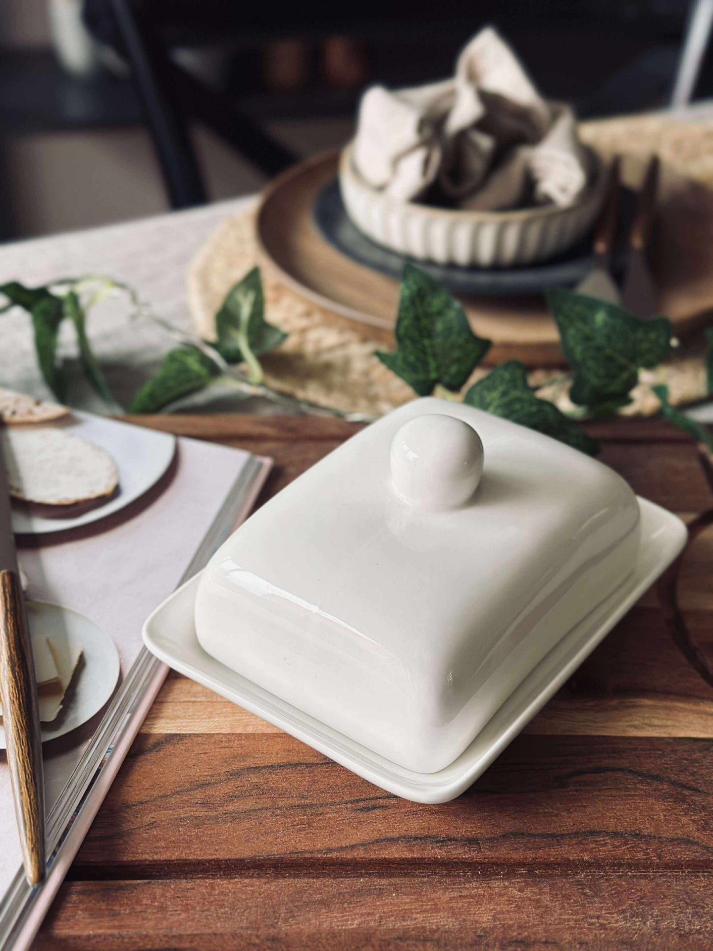 Smörskål - Porslin