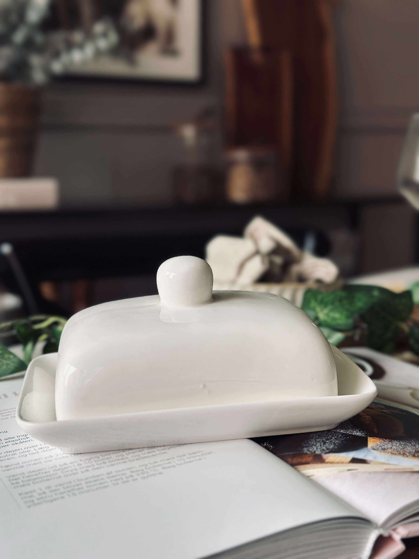 Smörskål - Porslin