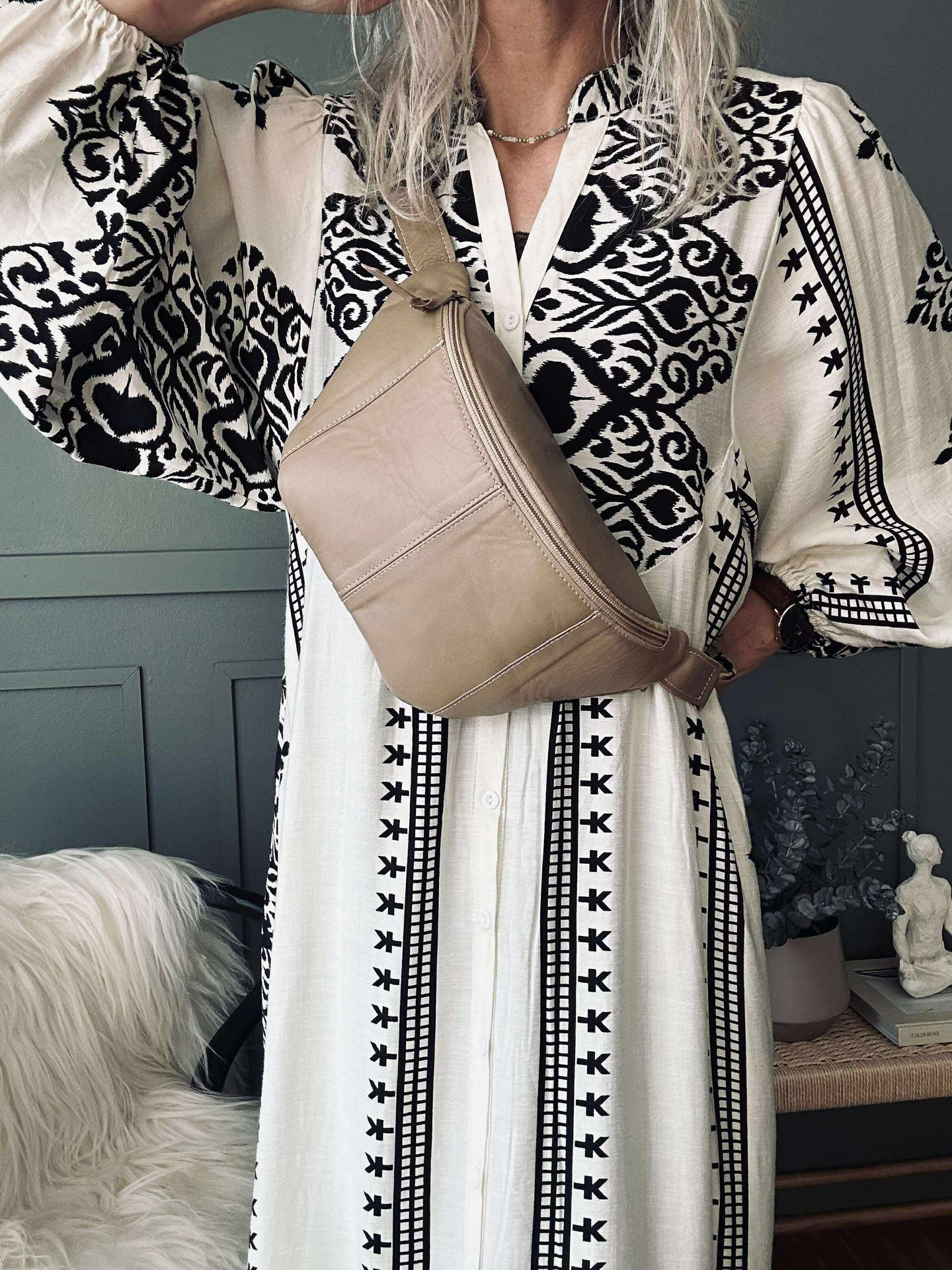 Midjeväska Anna - Beige