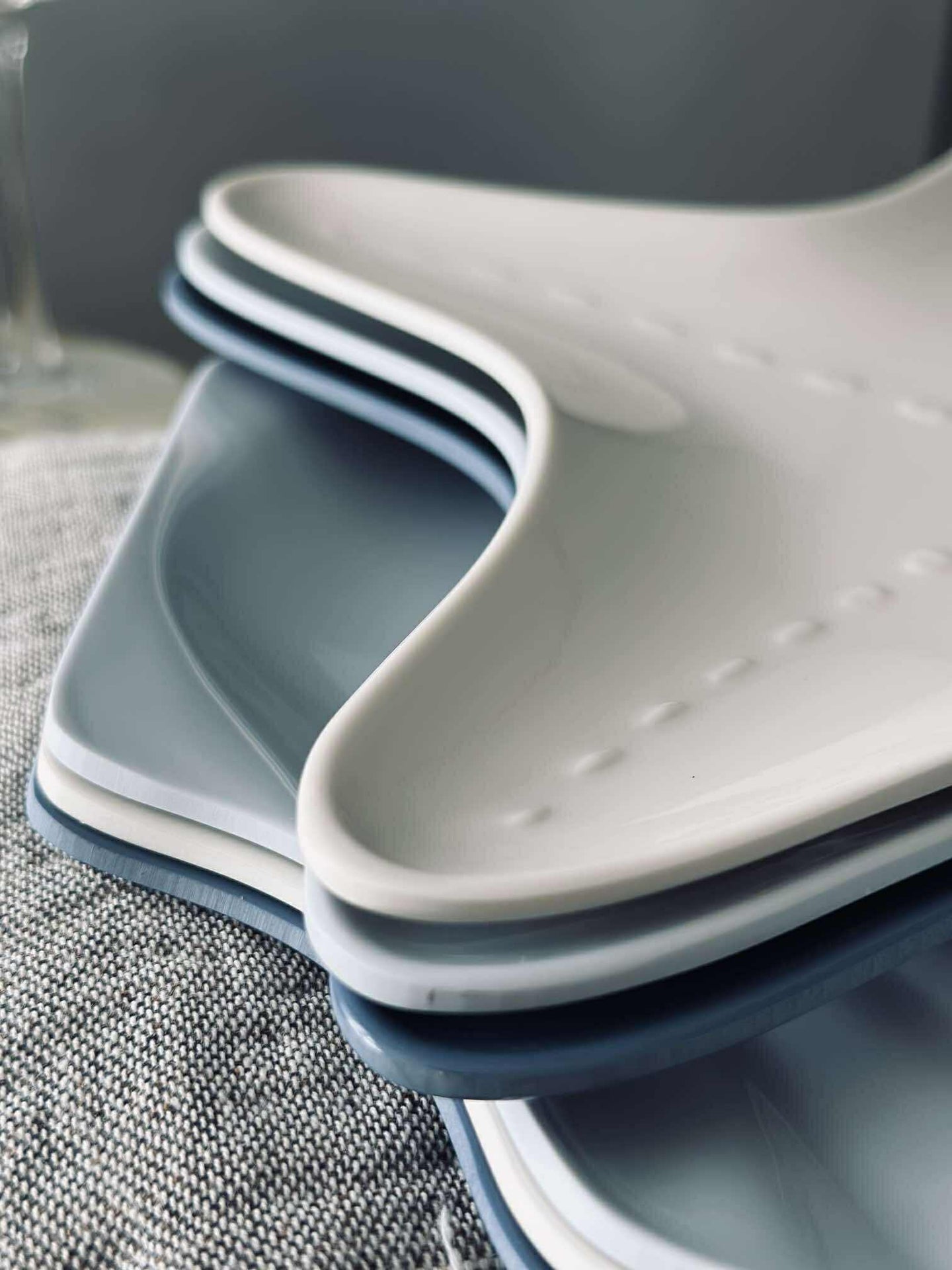 Tallrik melamin - Kräm sjöstjärna