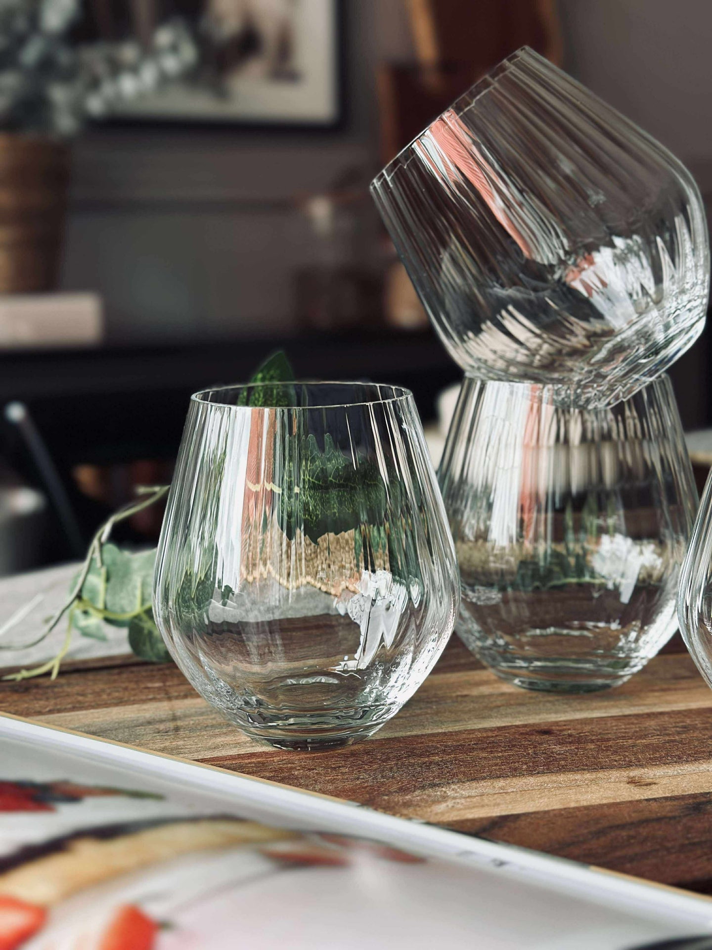 Vattenglas CRYSTAL - Set med 4 st.