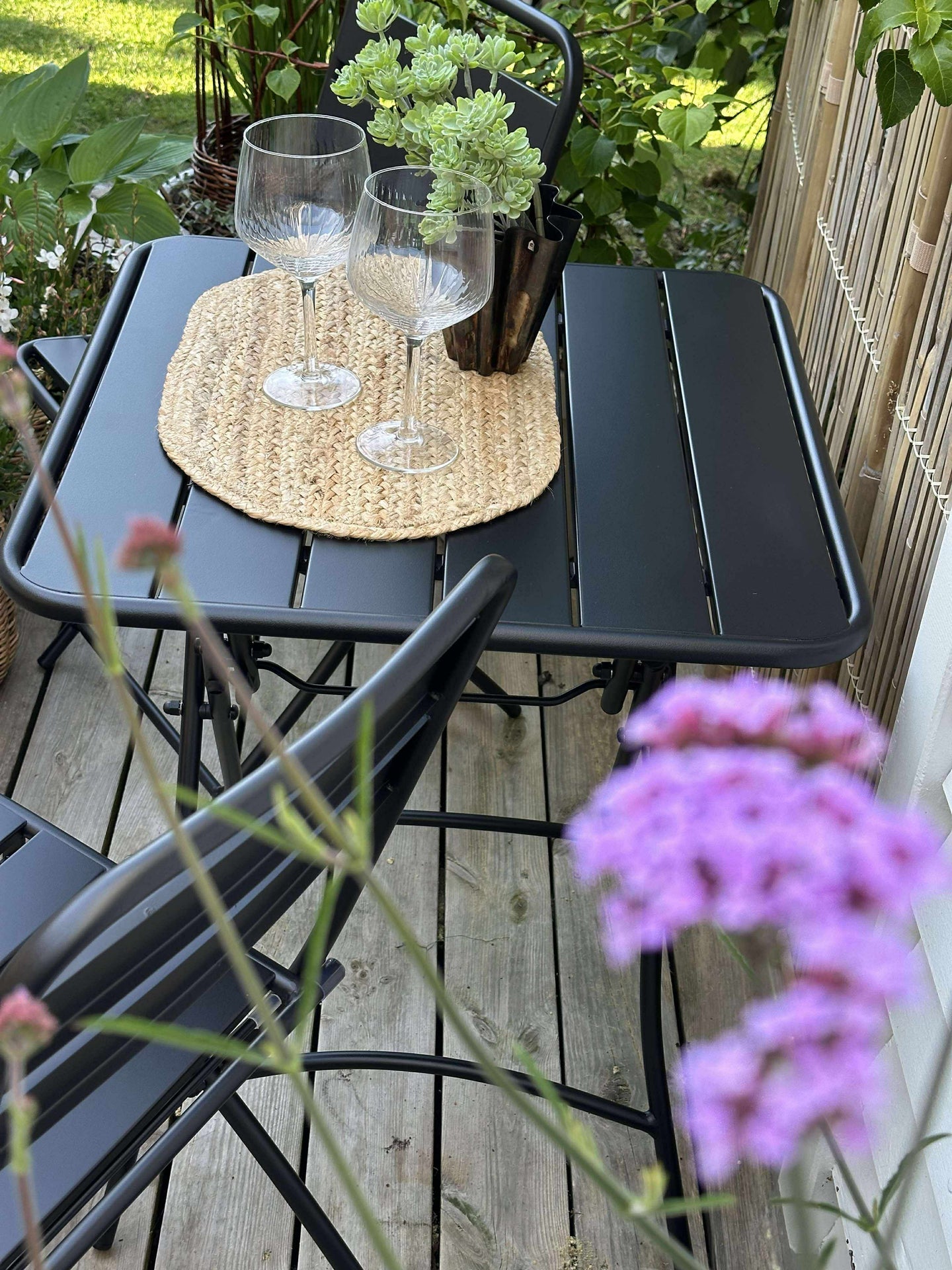 Caféset - Black garden