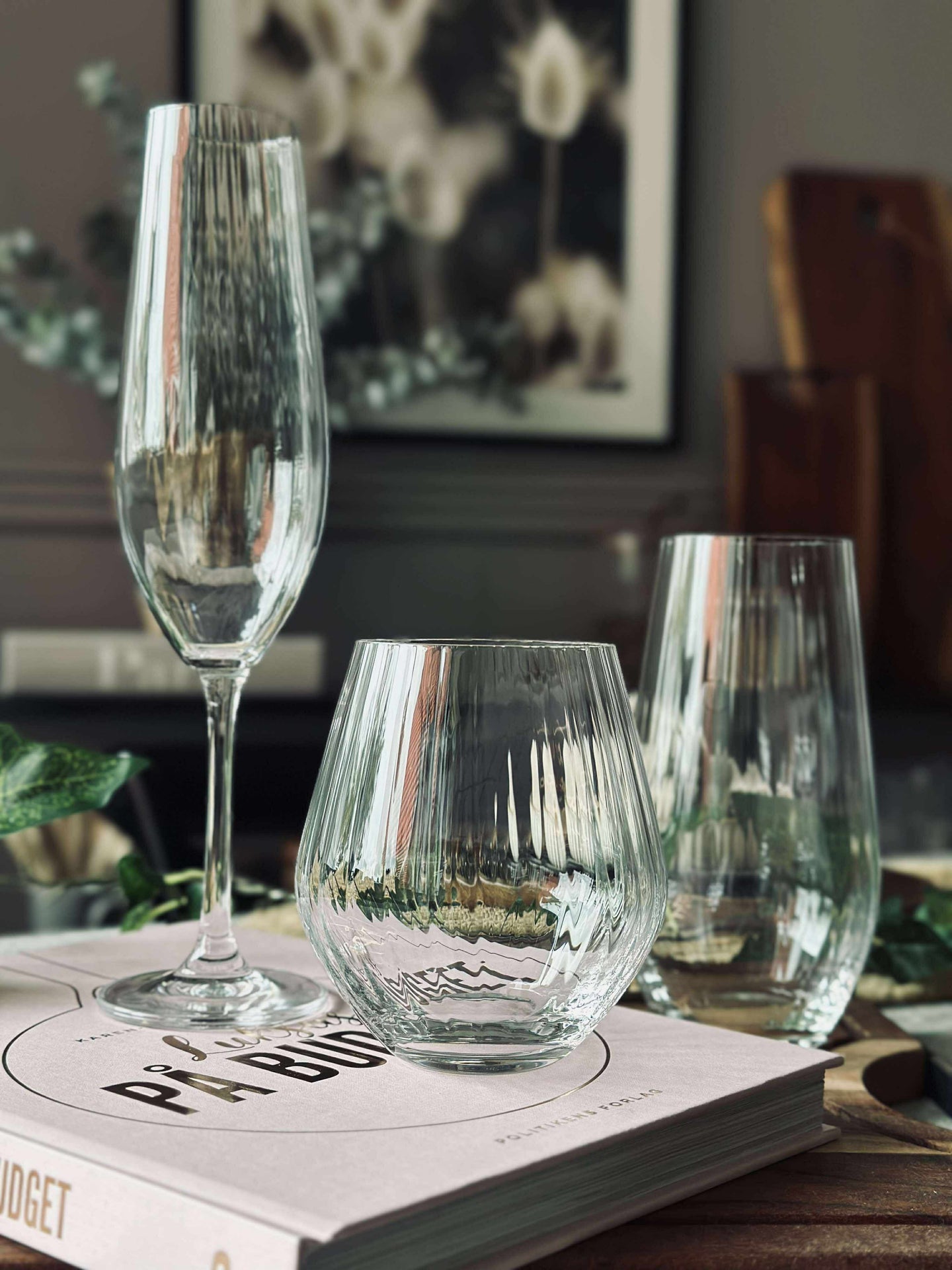 Vattenglas CRYSTAL - Set med 4 st.