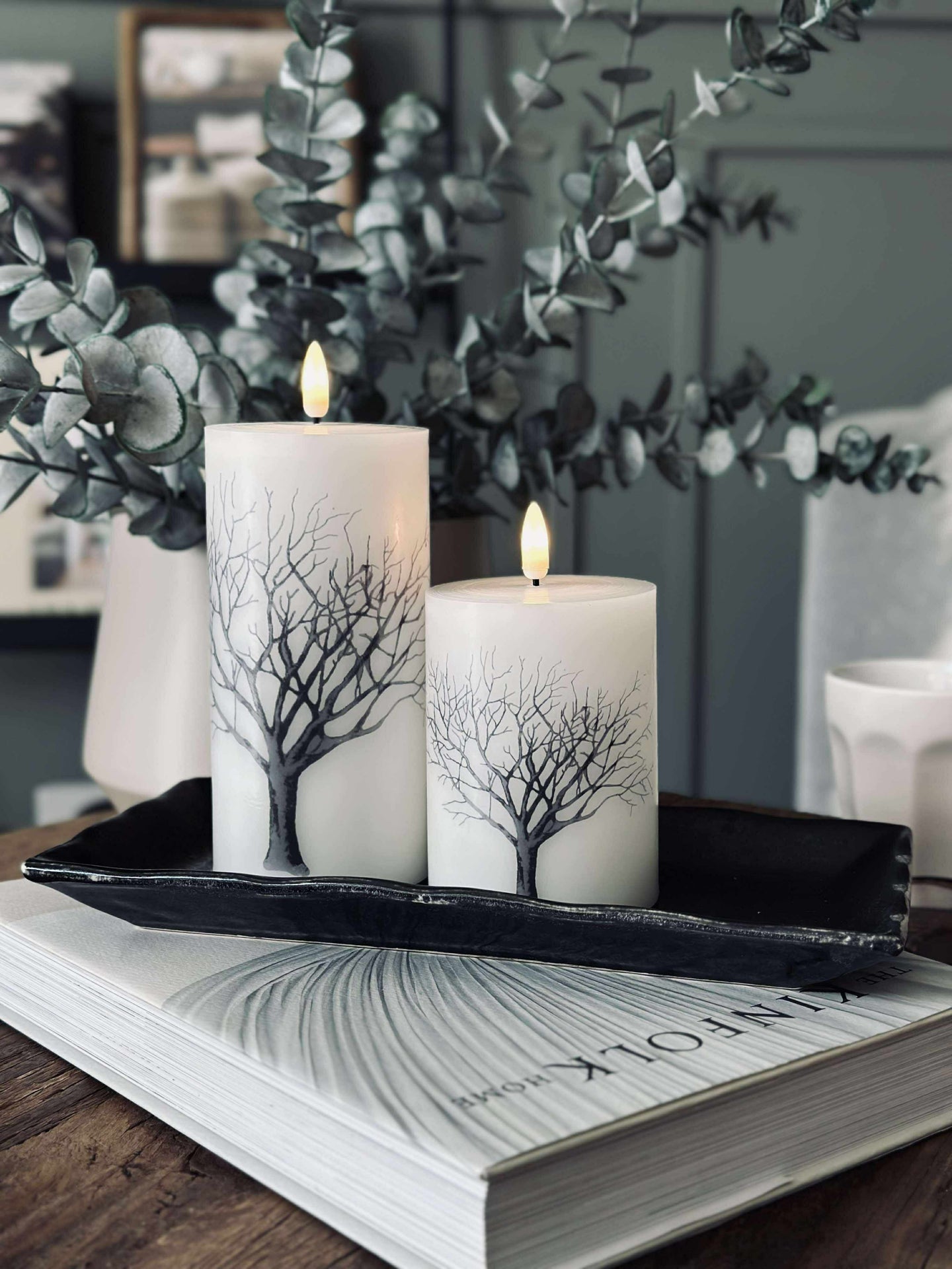 Fat i stengods – Svart