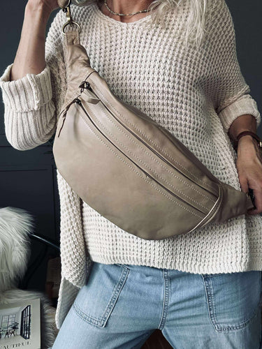Midjeväska Stor Selma - Beige