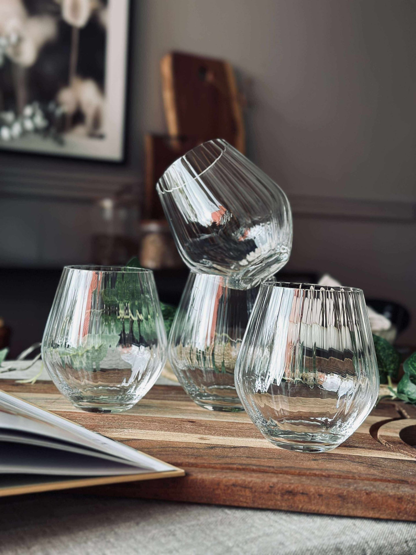 Vattenglas CRYSTAL - Set med 4 st.