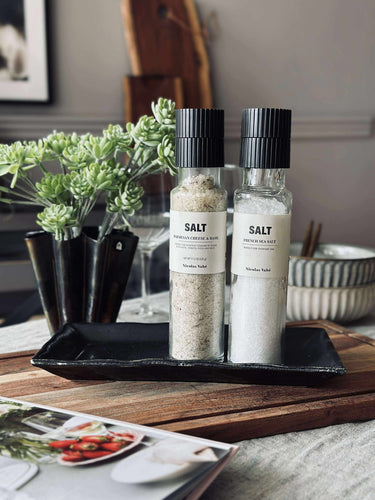 Fat i stengods – Svart