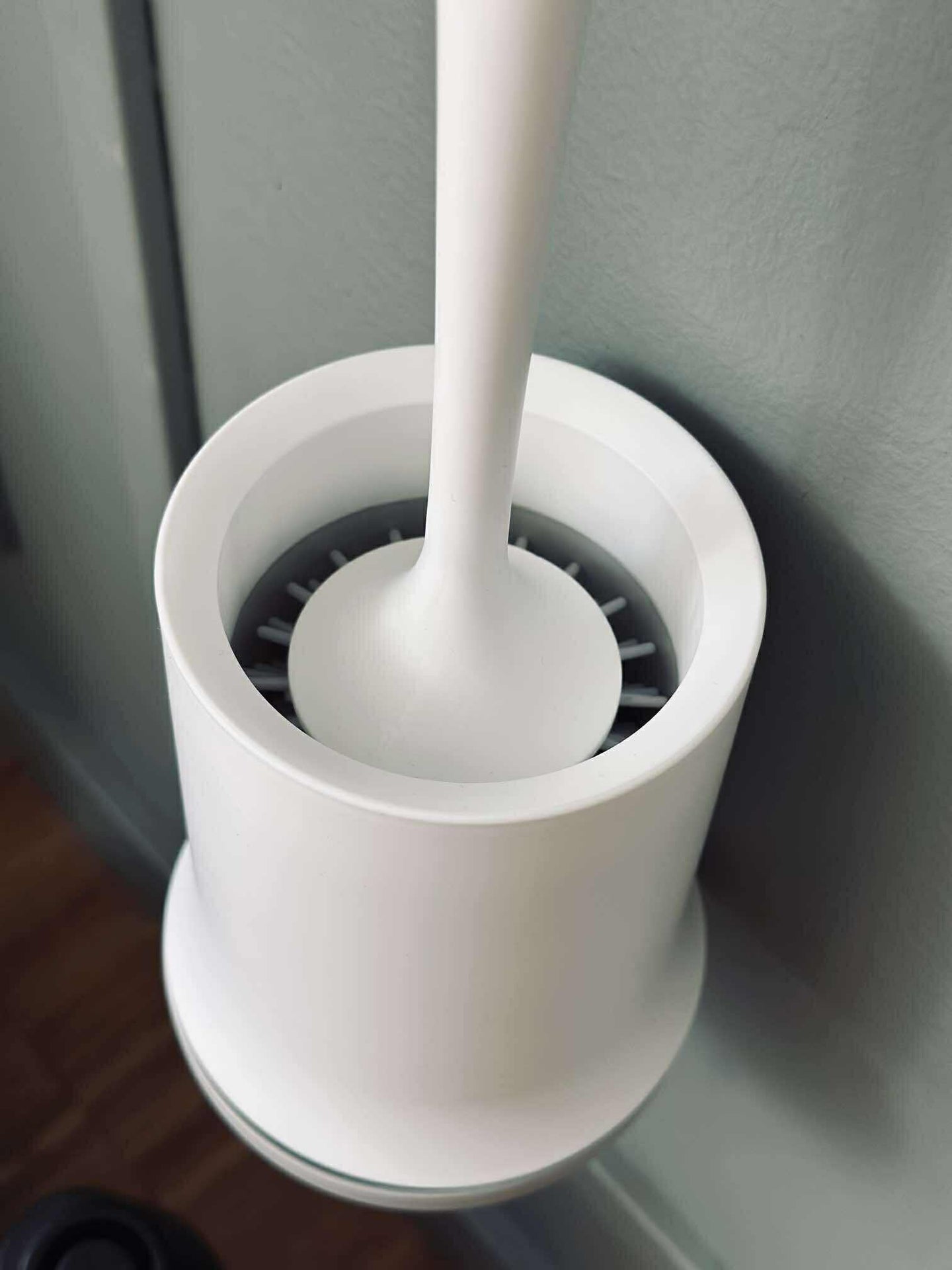 Toalettborste med upphängning - Silikon