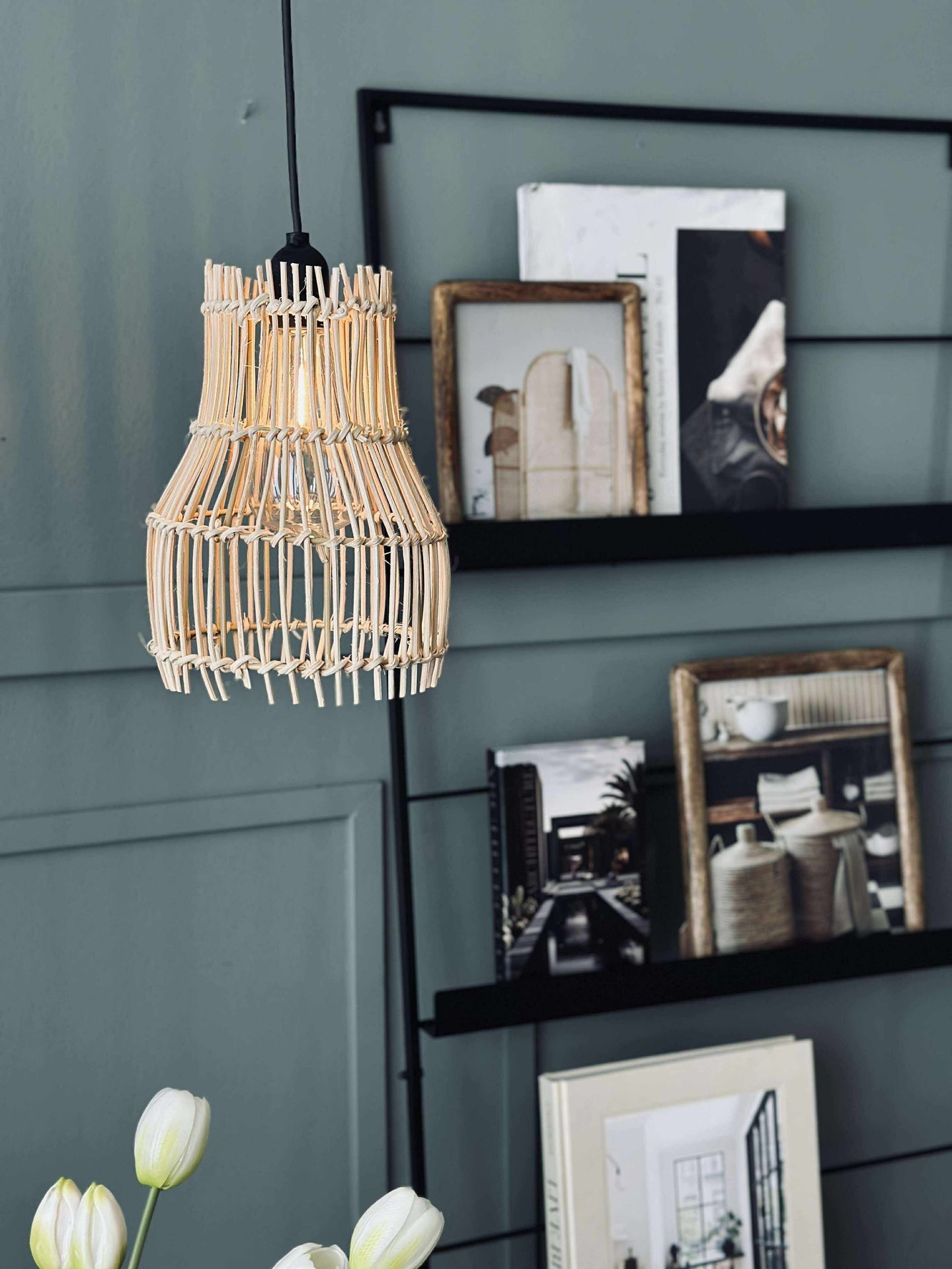 Lampa för batterier med timerfunktion – Godkänd för inomhus/utomhusbruk