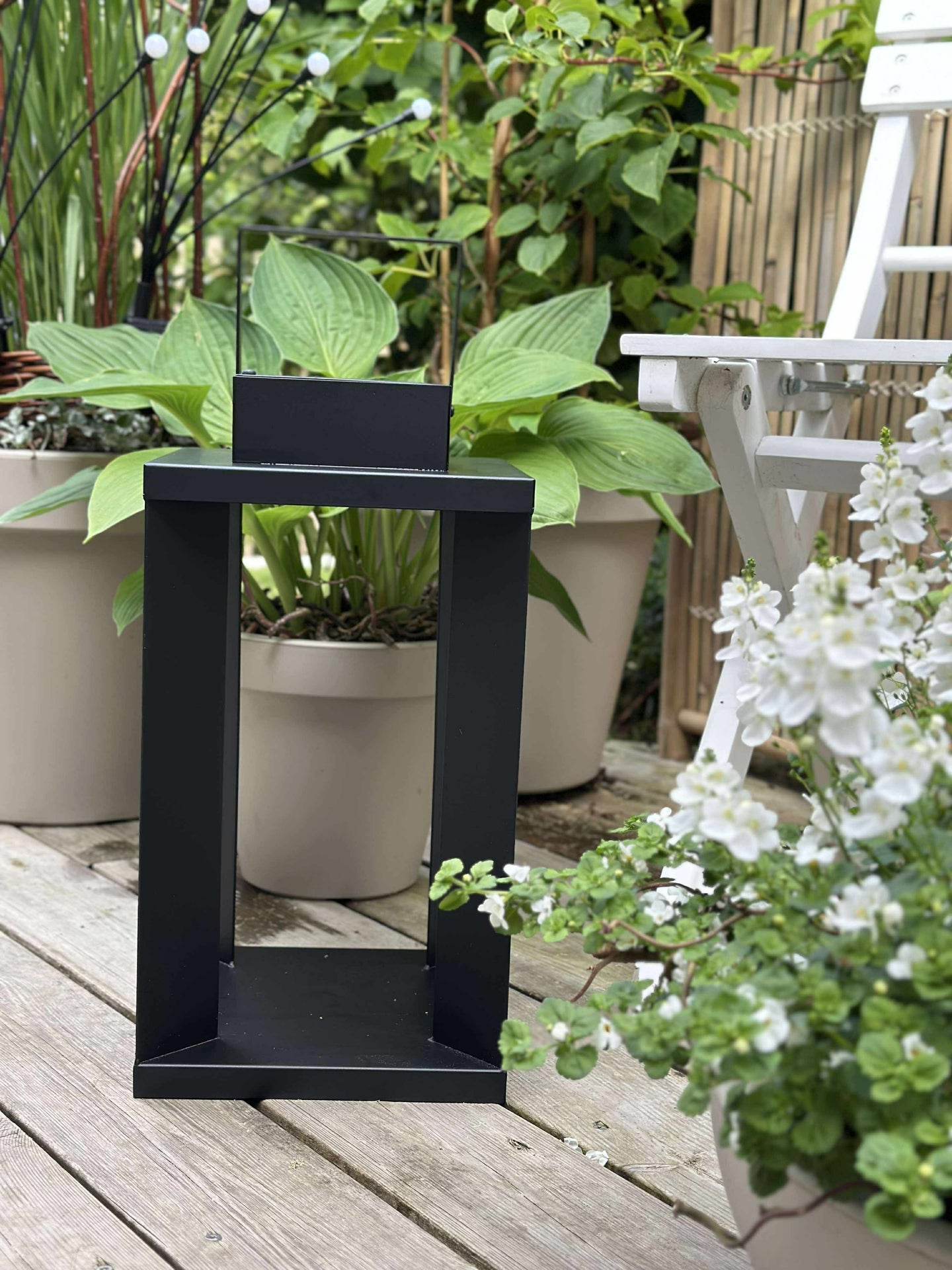 Lykta LUX med solceller