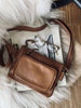Clutch Mille cognac