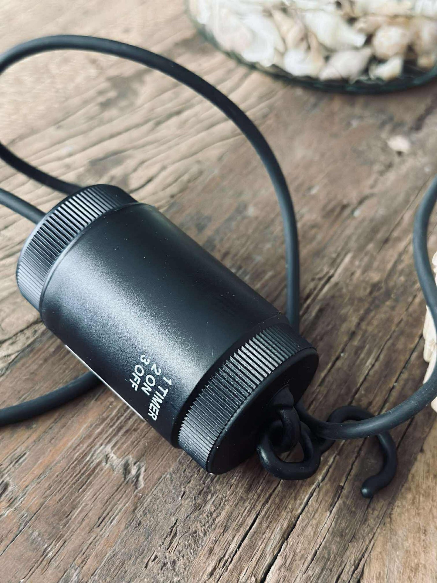 Lampa för batterier med timerfunktion – Godkänd för inomhus/utomhusbruk