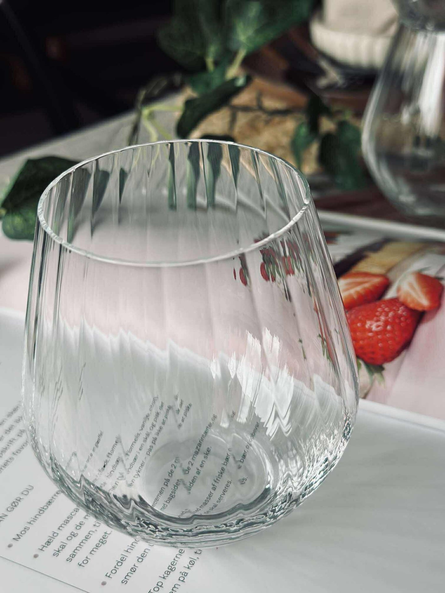 Vattenglas CRYSTAL - Set med 4 st.