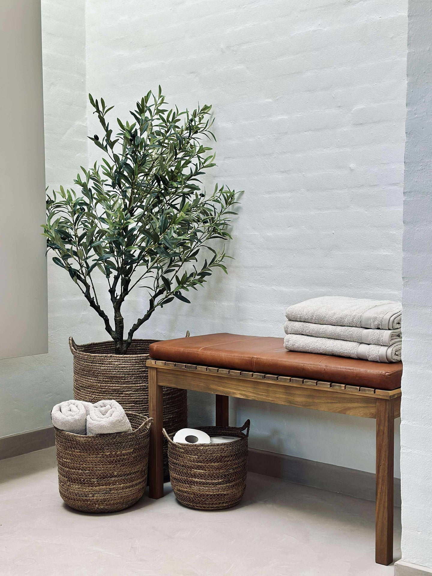 Bänk TOKYO Akacia - 88 cm