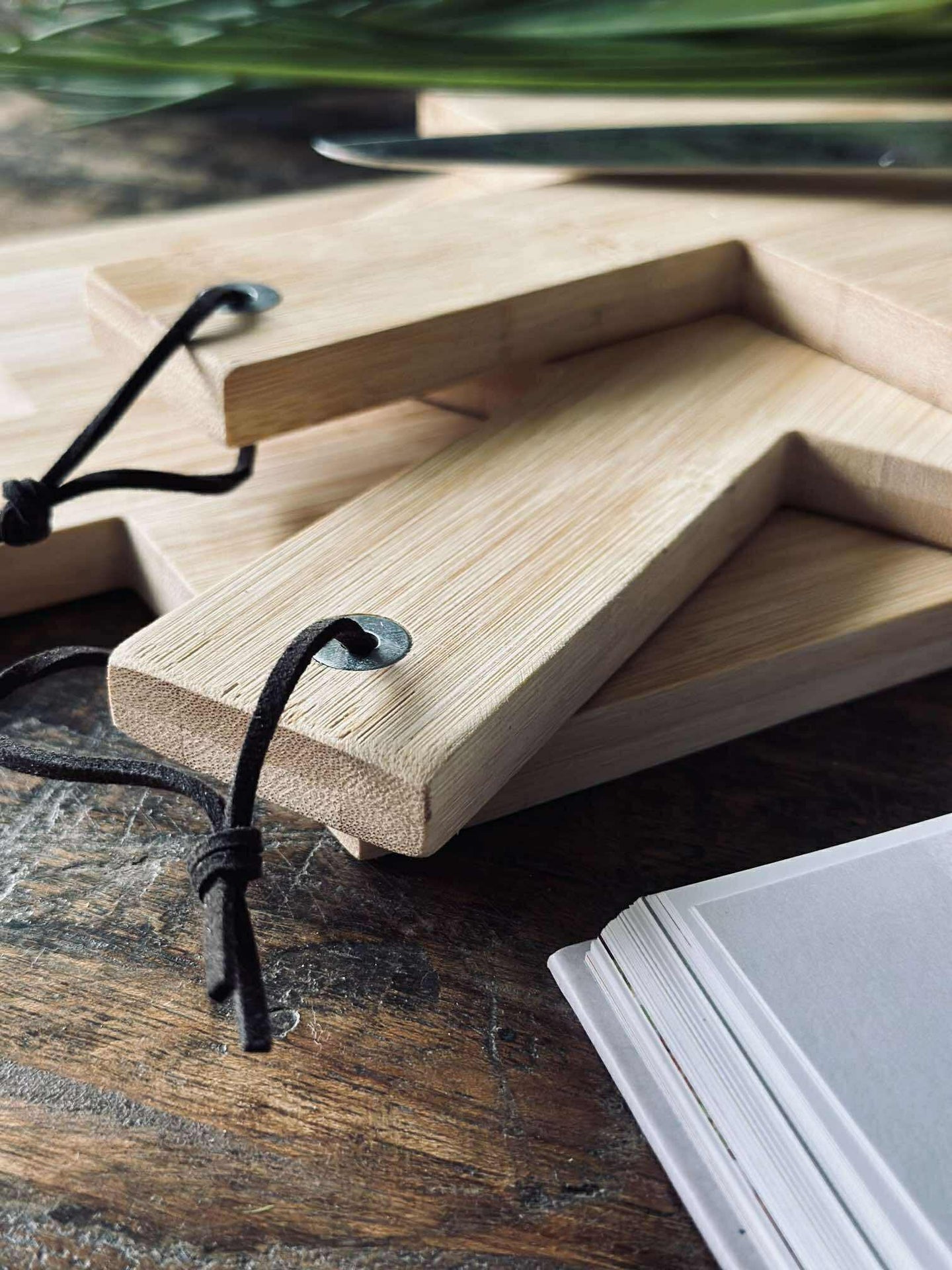 Skärbräda - 3 st. Bambus