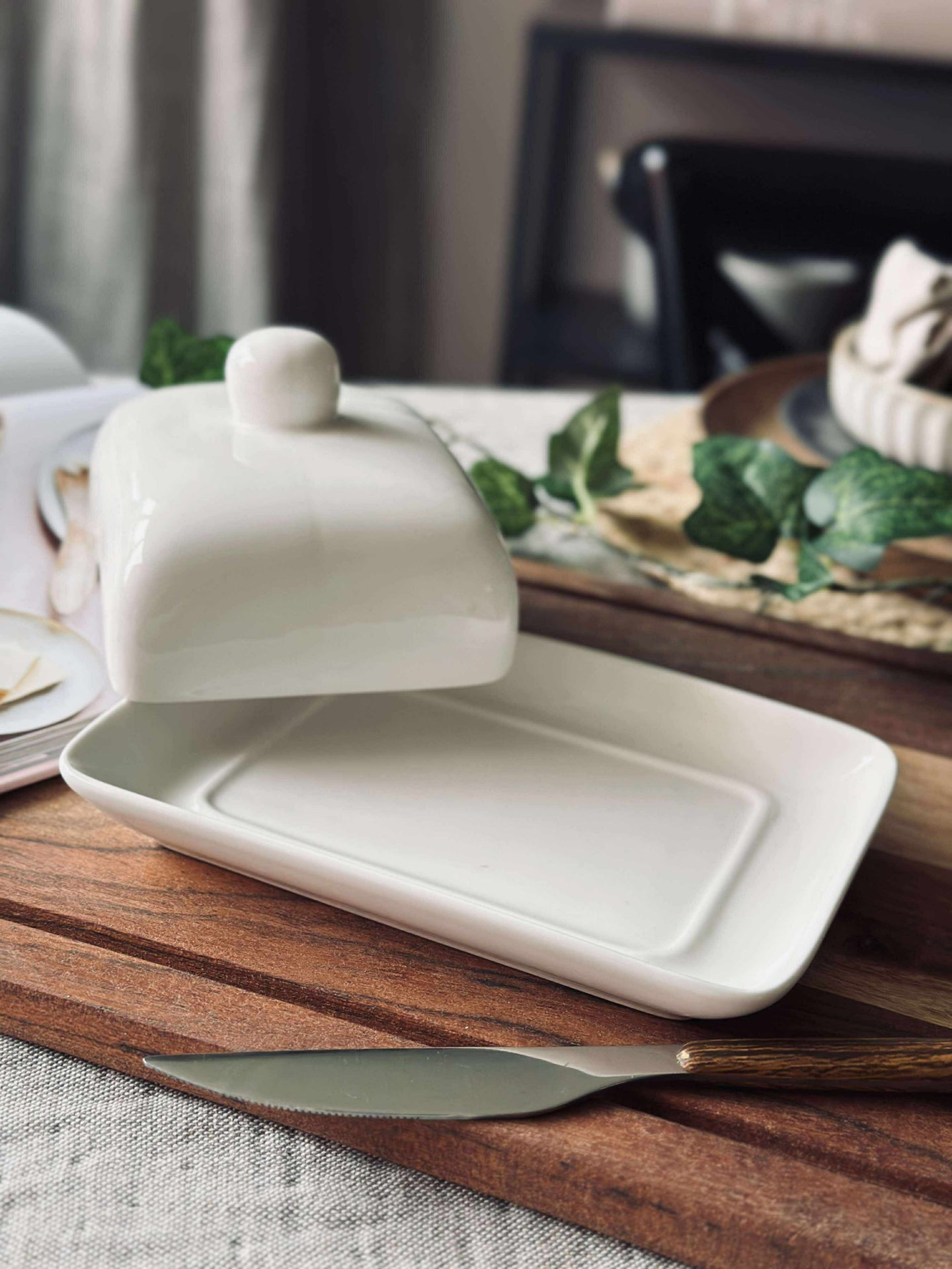 Smörskål - Porslin