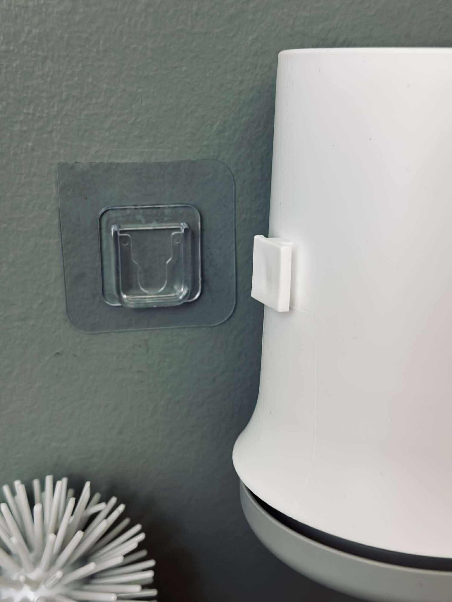 Toalettborste med upphängning - Silikon