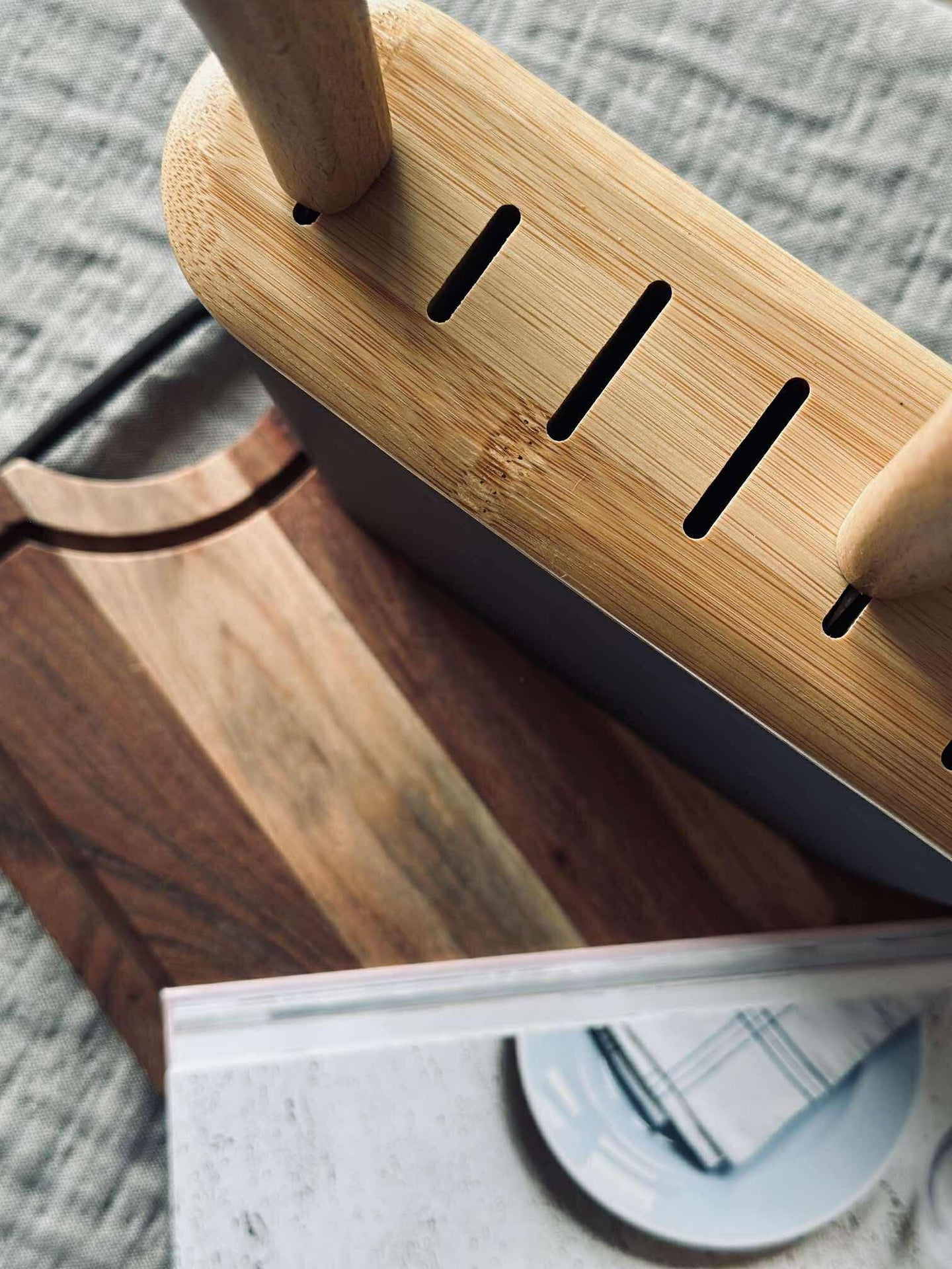 Knivblock för 7 knivar