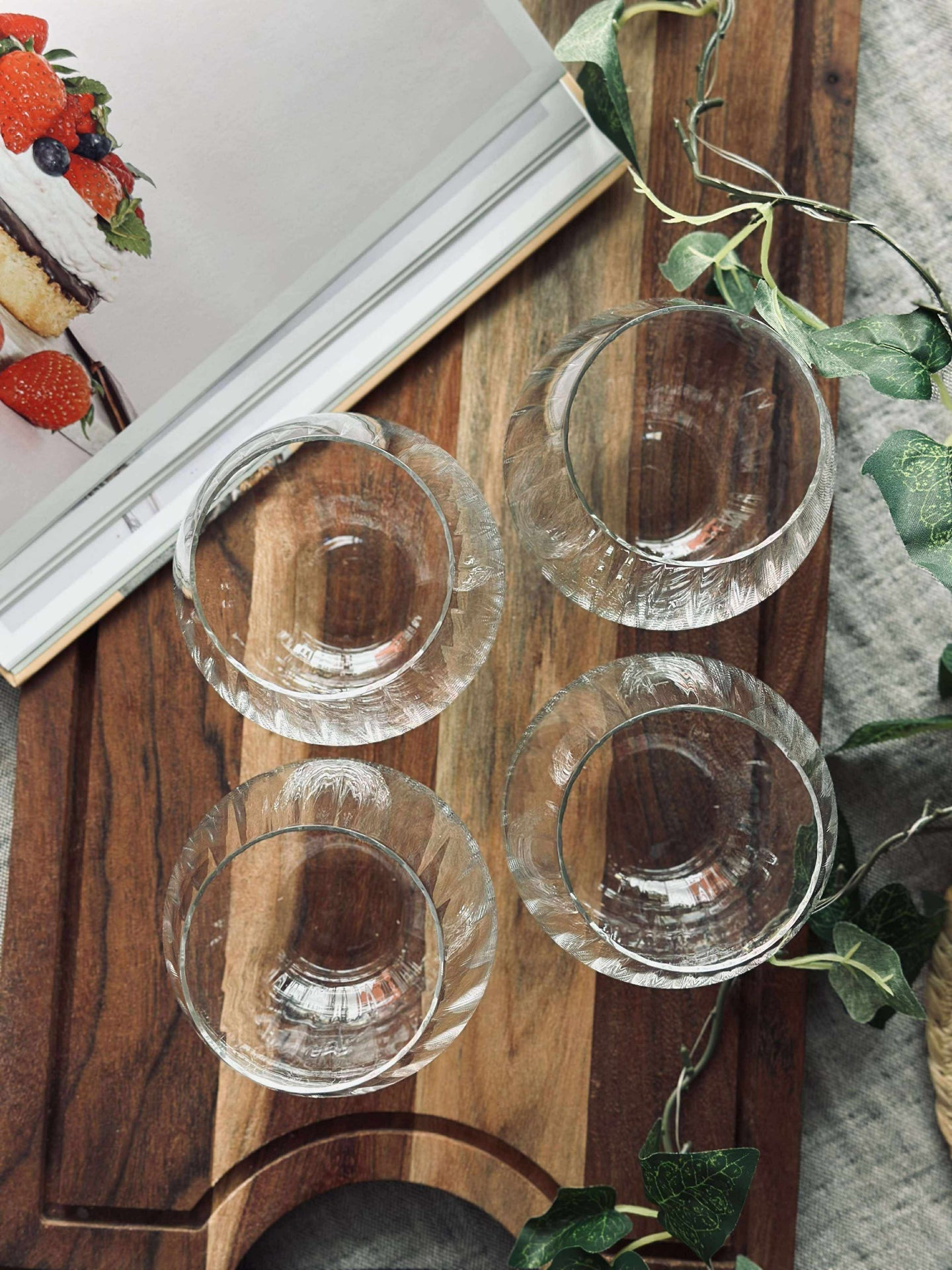 Vattenglas CRYSTAL - Set om 4 st.