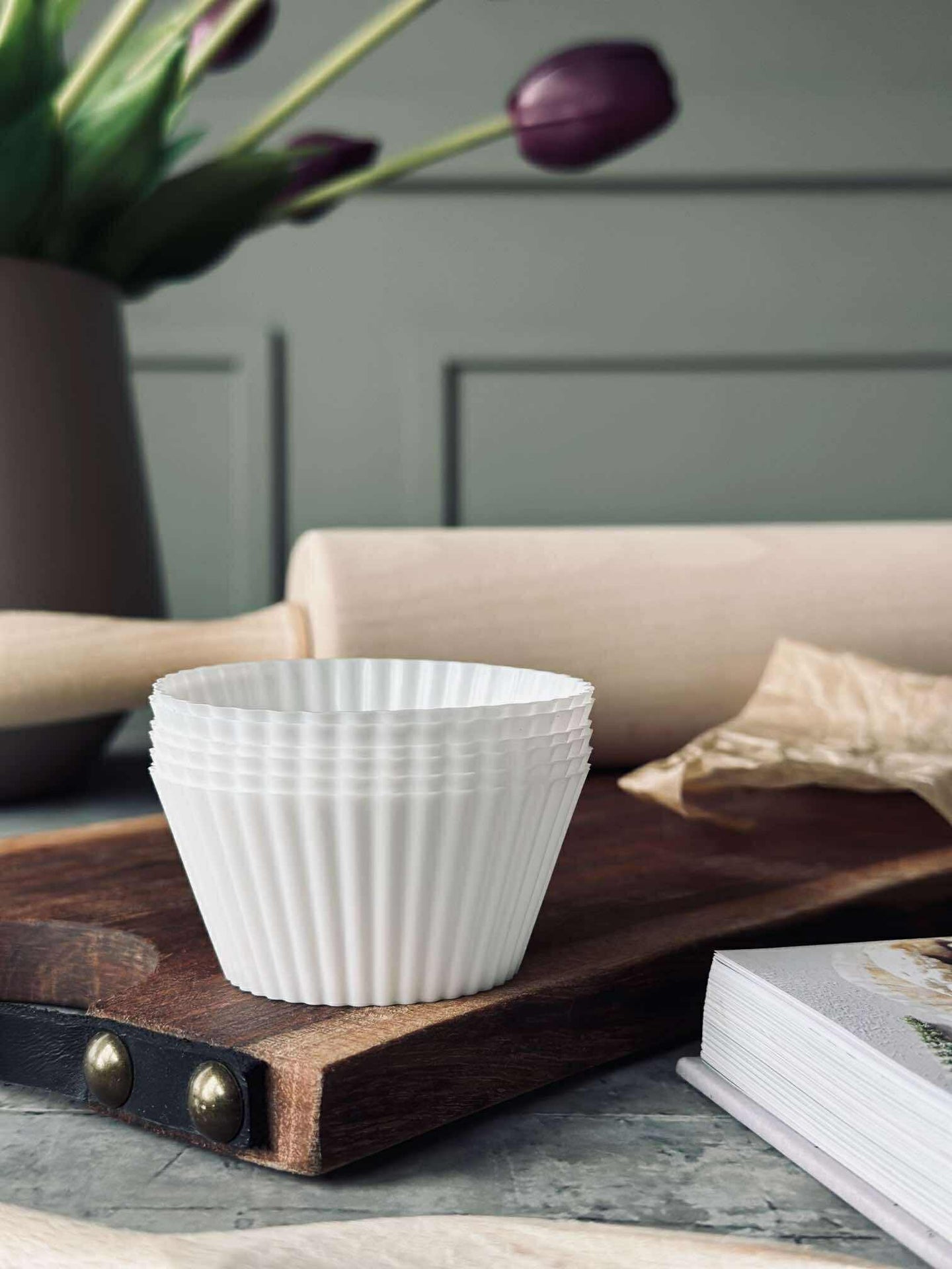 Muffinsformar i silikon - 6 st.