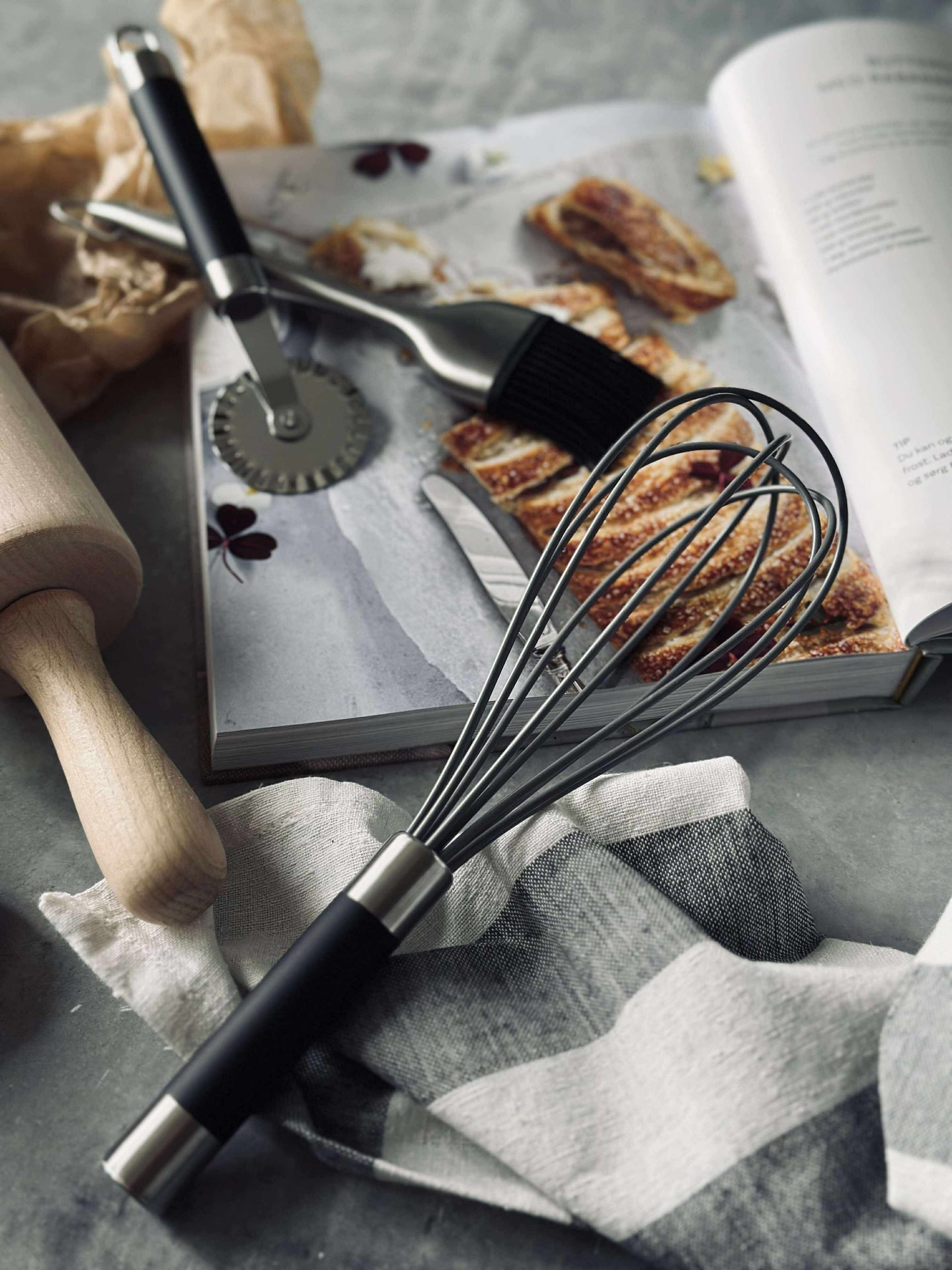 Visp med silikonbeläggning