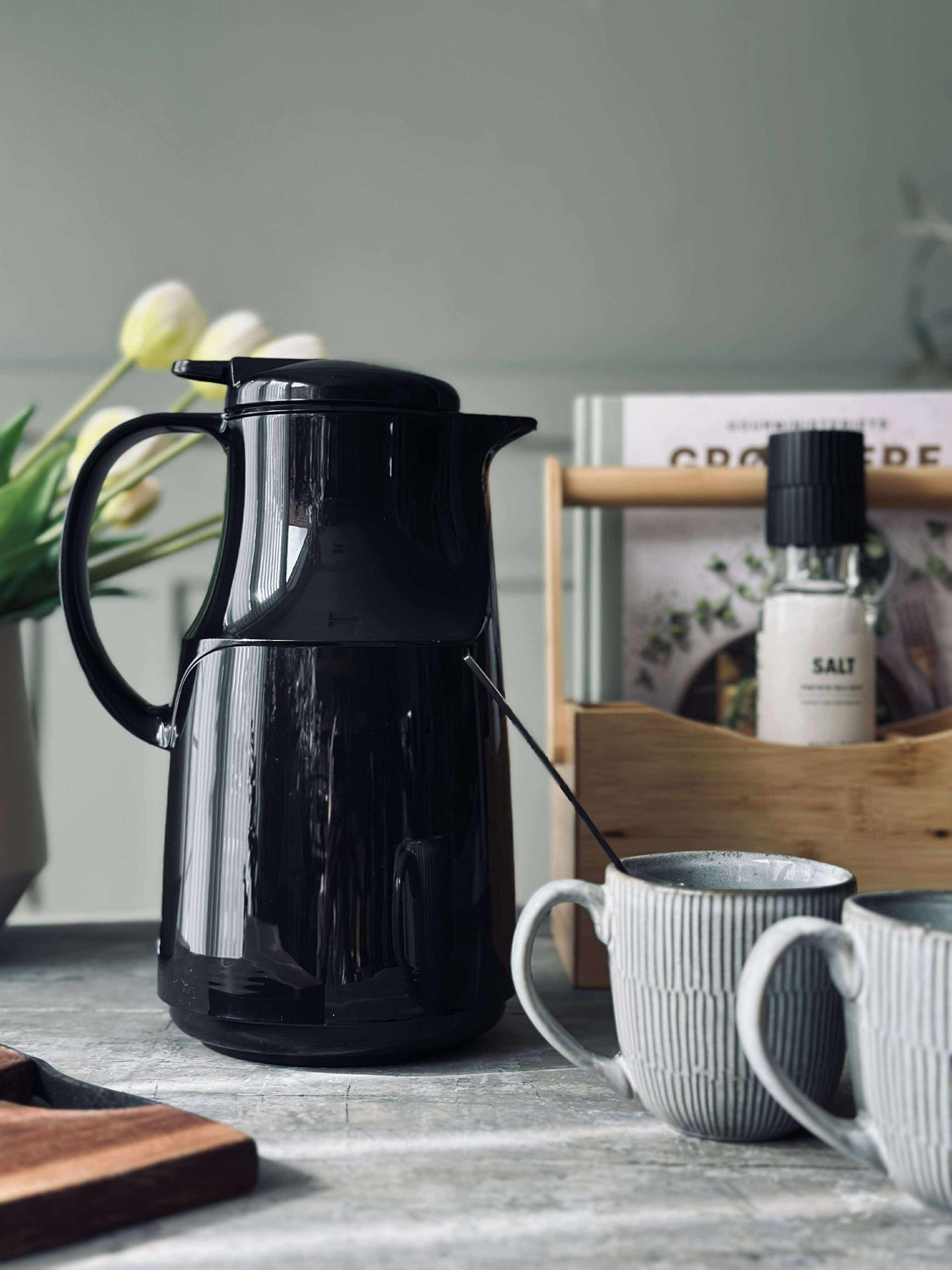 Termoskanna Svart - 1 liter