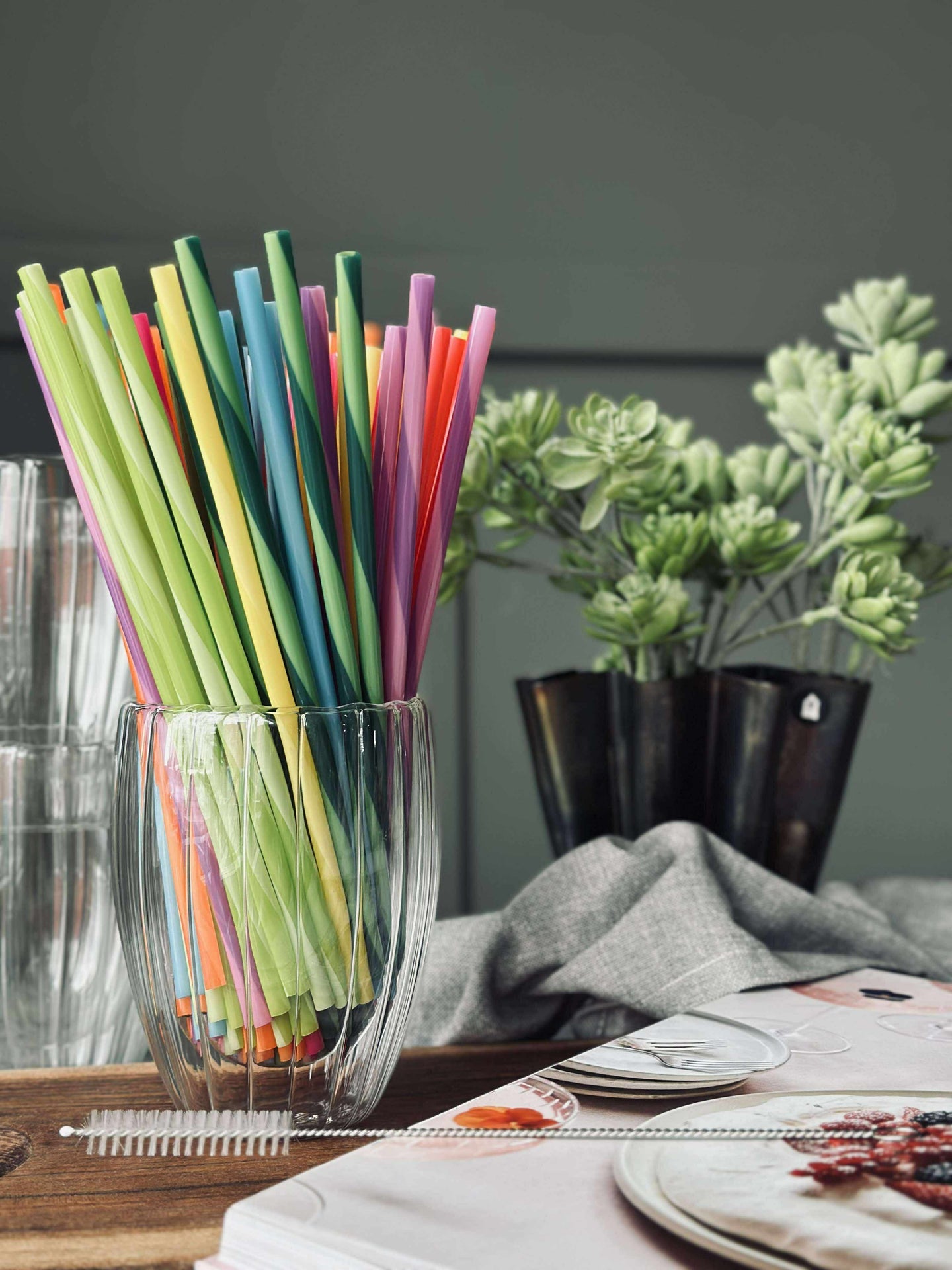 Sugrör, återanvändbara 80 st.