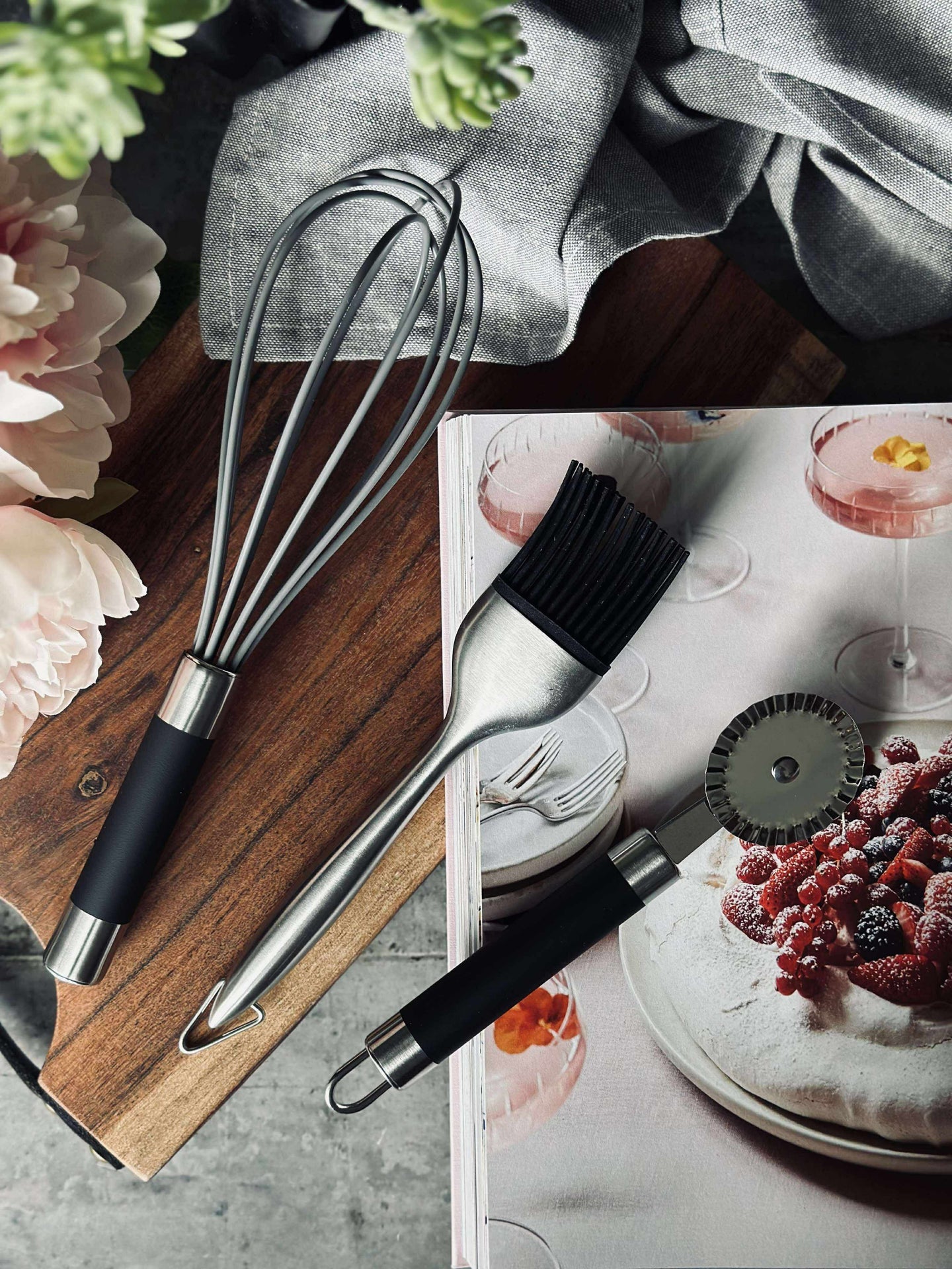 Visp med silikonbeläggning