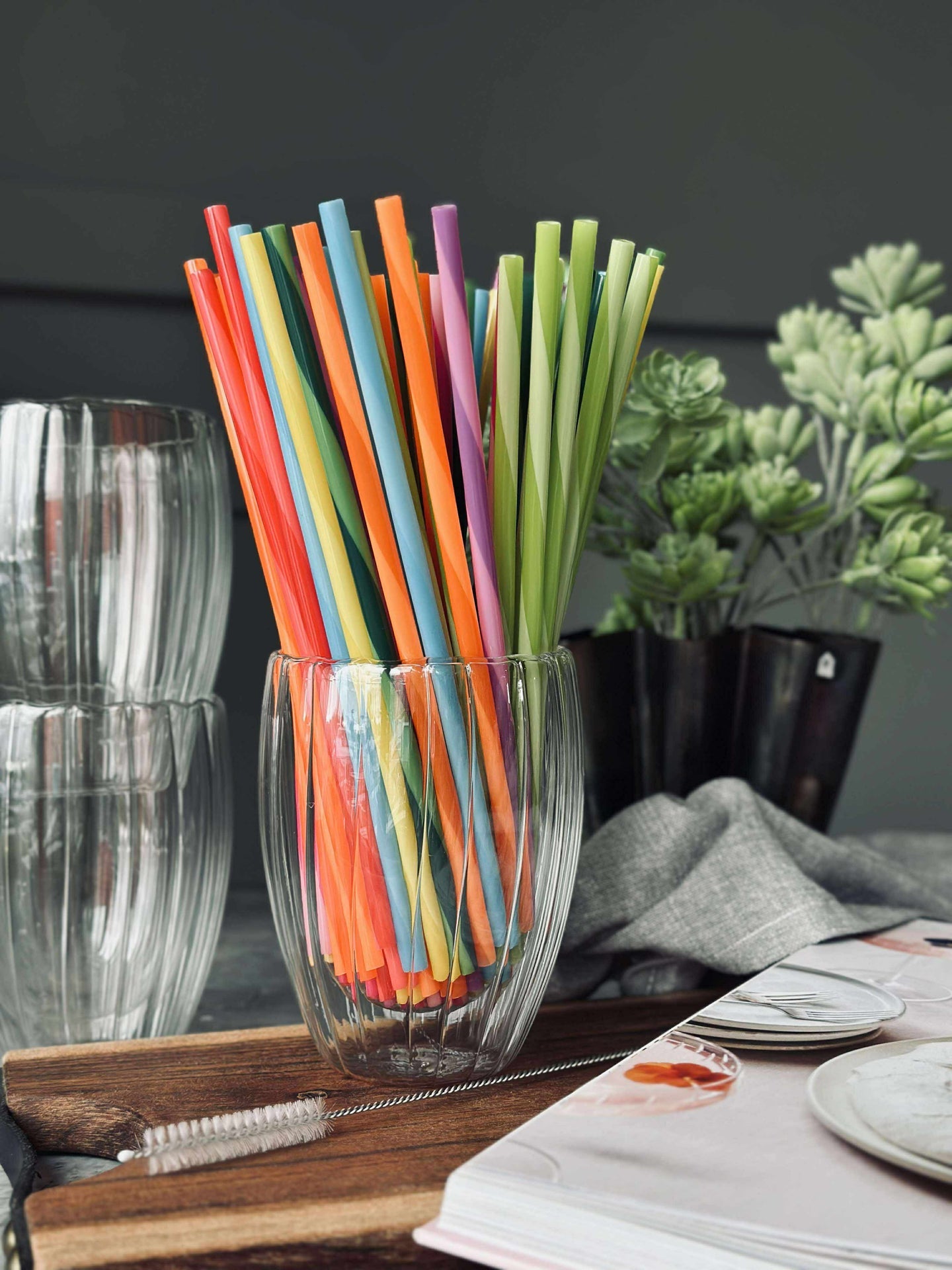 Sugrör, återanvändbara 80 st.