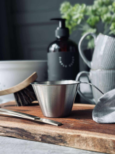 Decilitermått med handtag