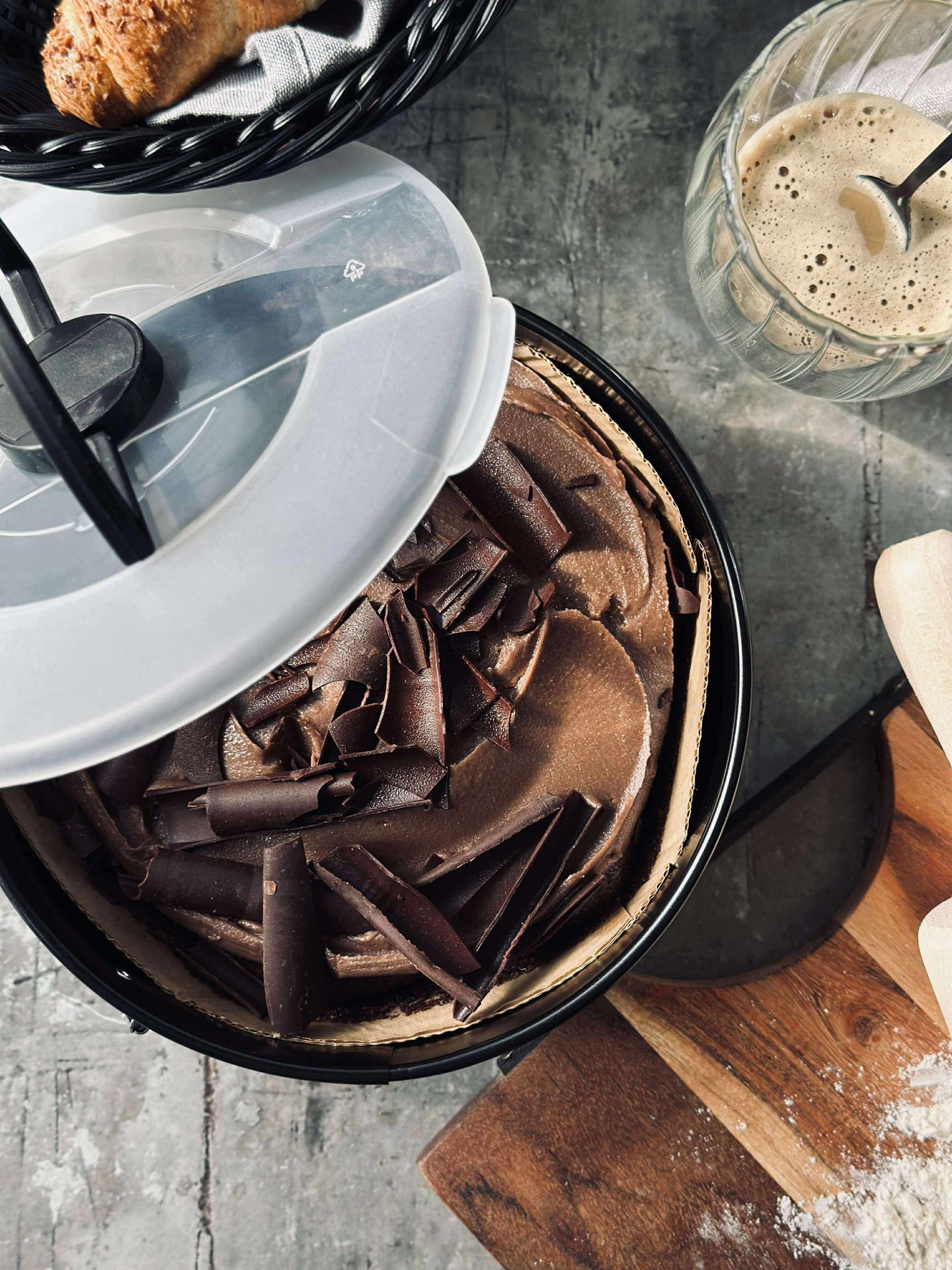 Springform med lock - 20 cm